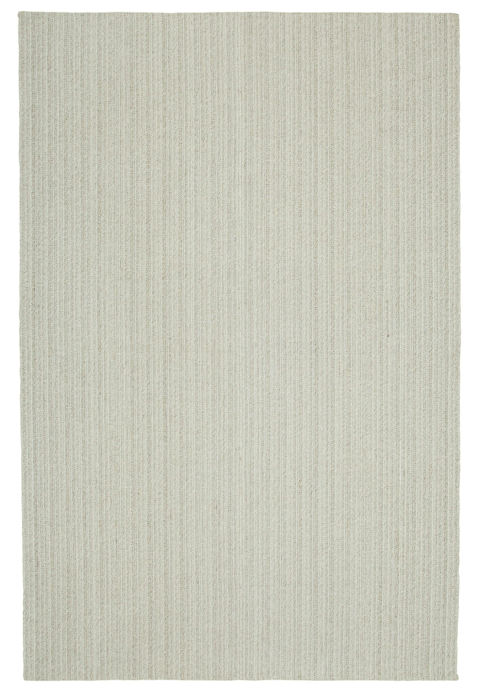 7 x 10 Beige Modern Kilim Rug - 4395