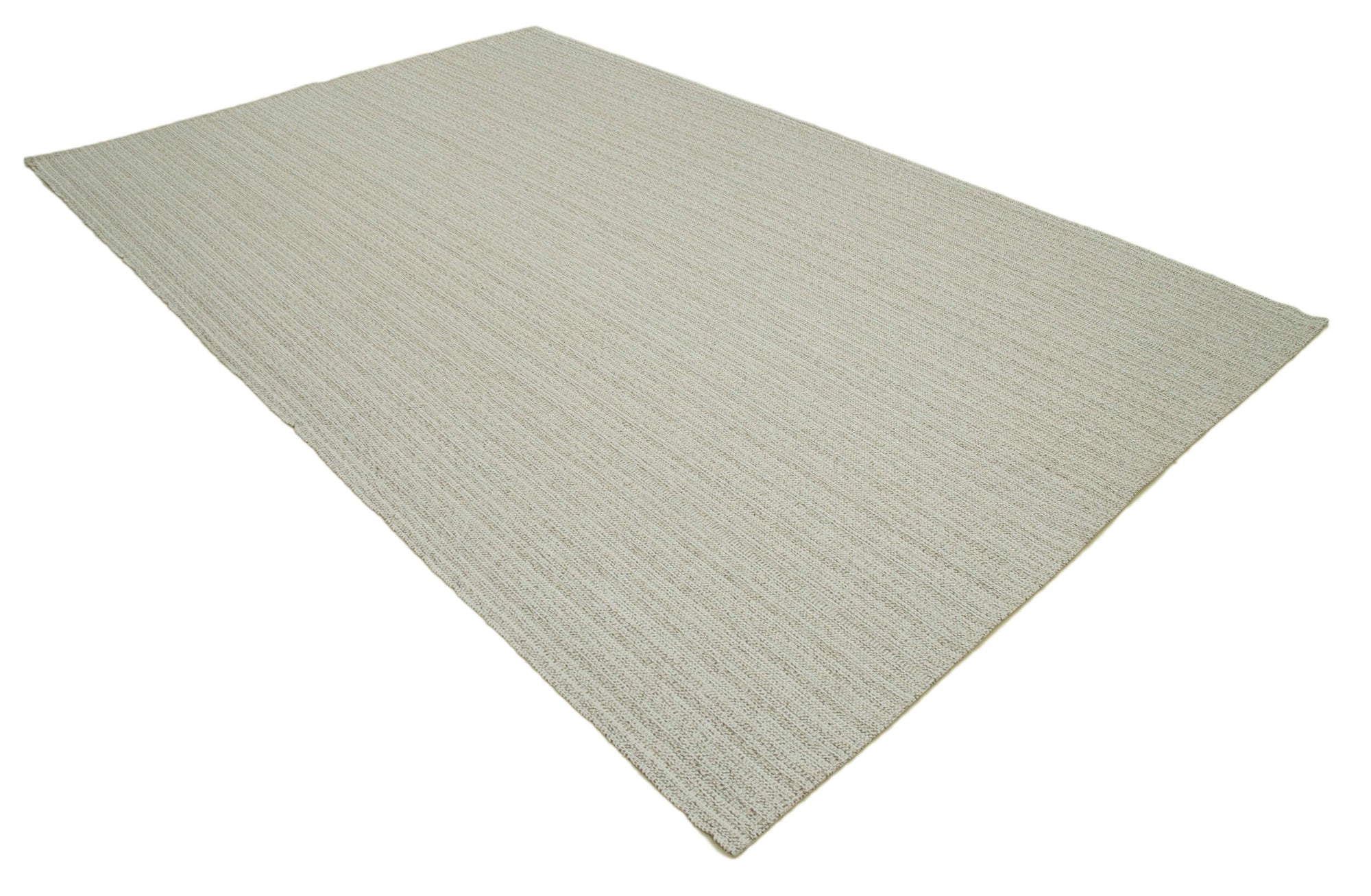 7 x 11 Beige Modern Kilim Rug - 4397