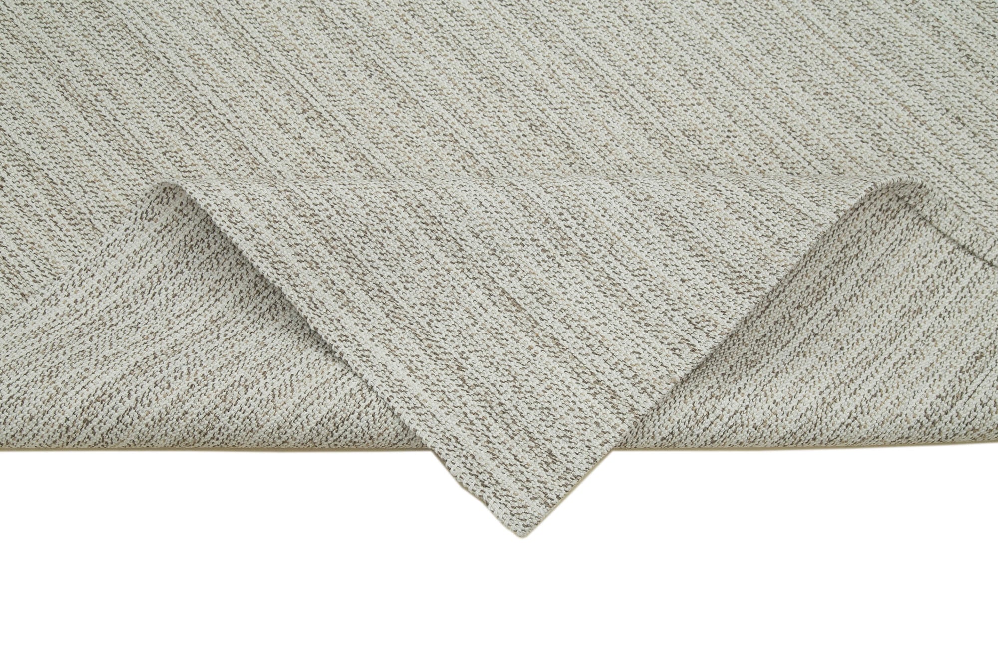 7 x 11 Beige Modern Kilim Rug - 4397