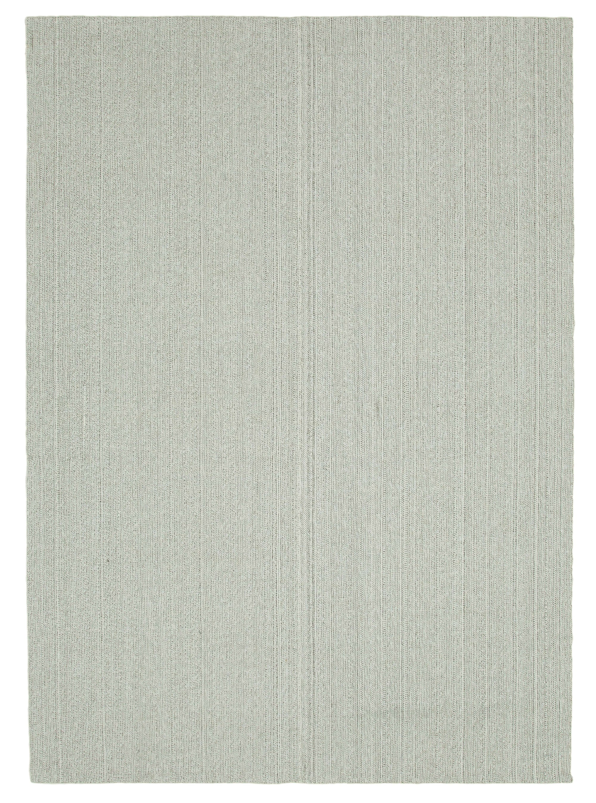 7 x 9 Beige Modern Kilim Rug - 4399