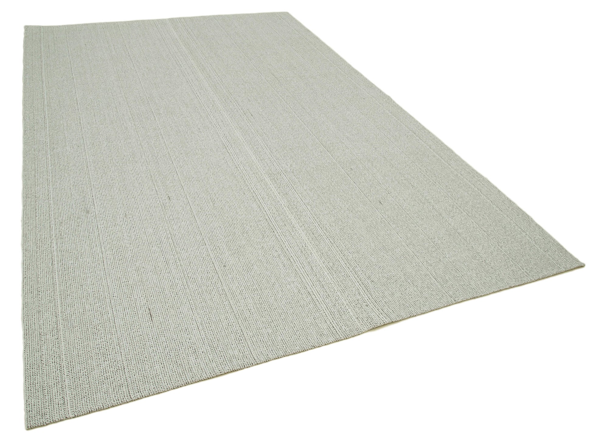 7 x 11 Beige Modern Kilim Rug - 4400