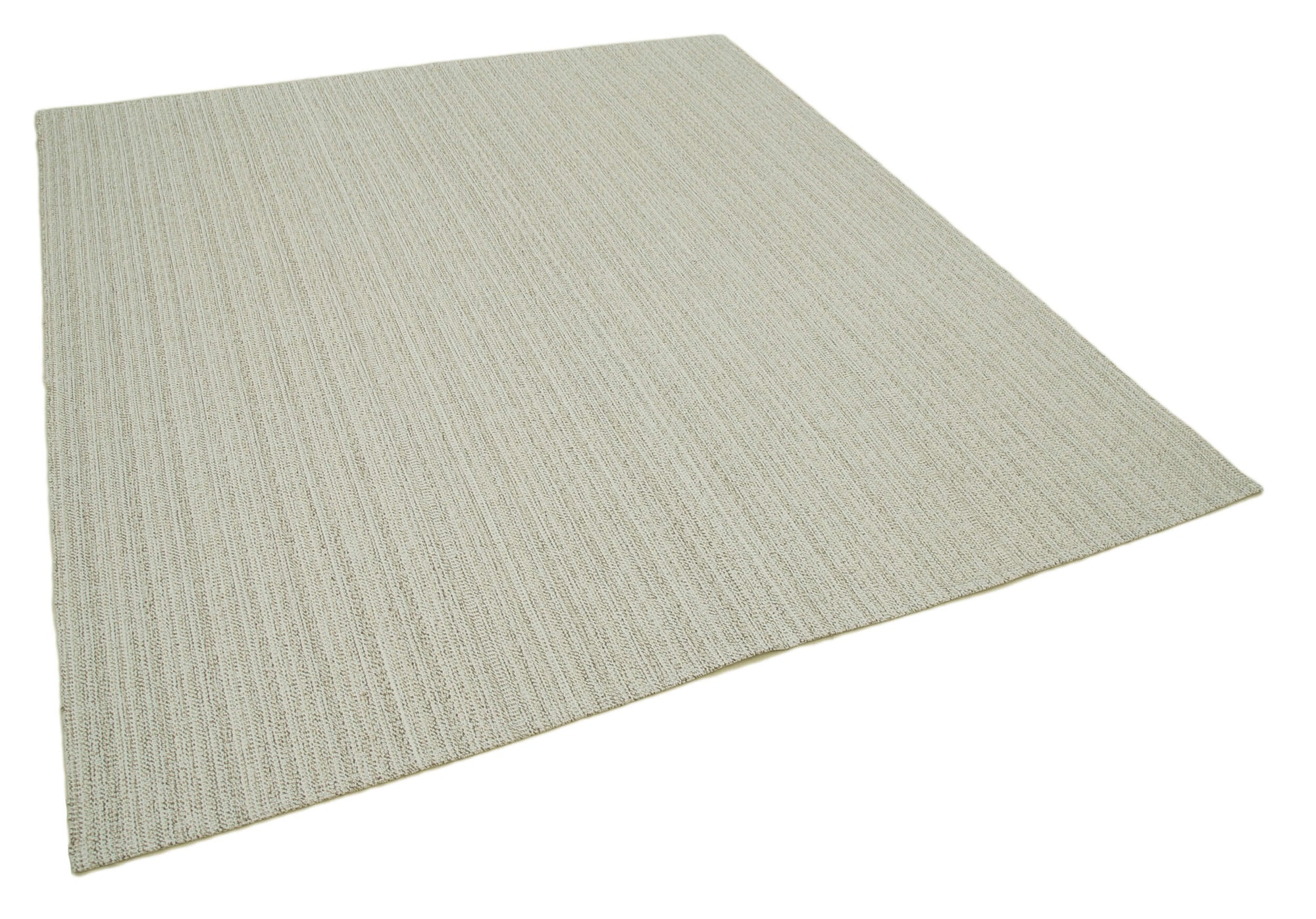 7 x 8 Beige Modern Kilim Rug - 4403