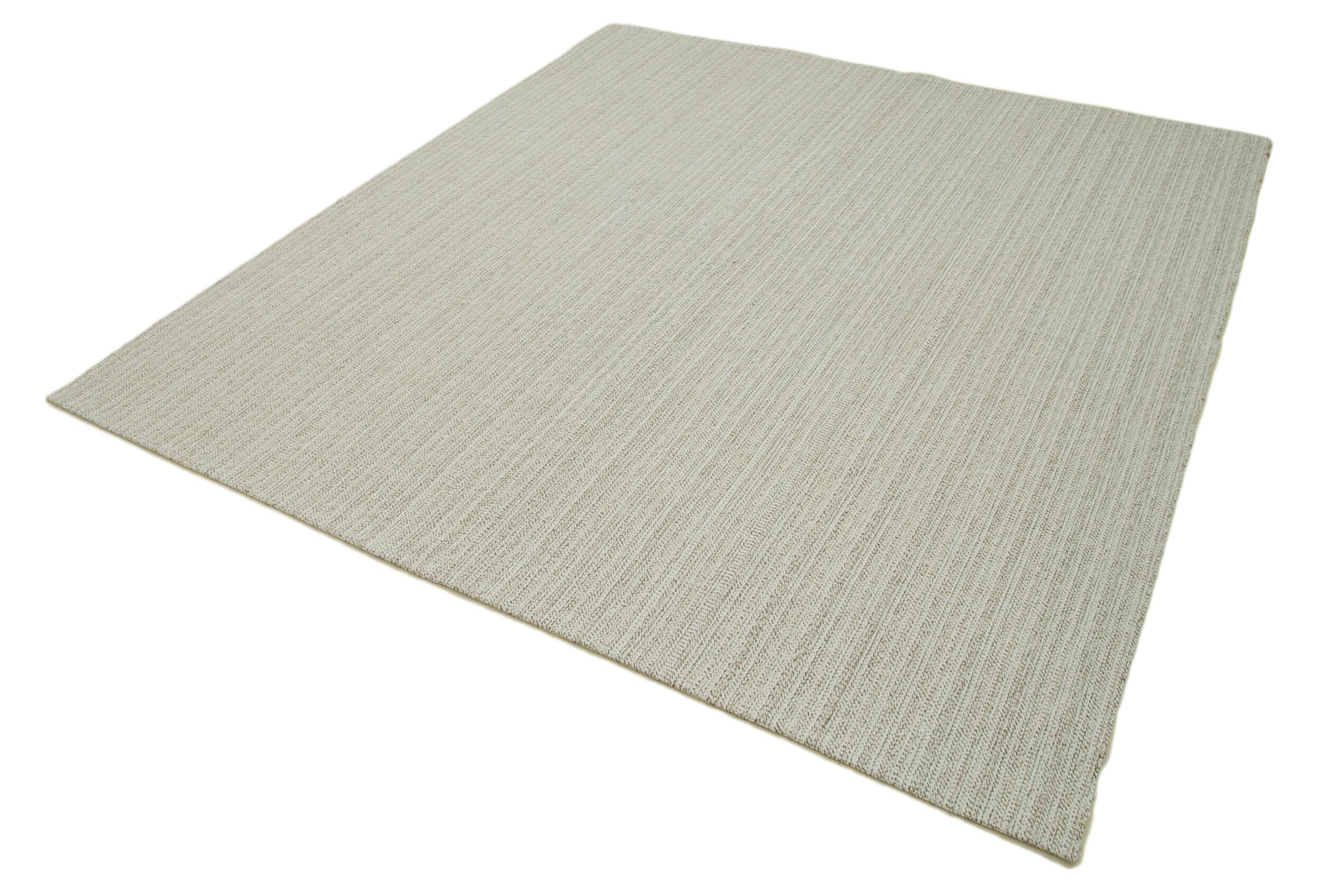 7 x 8 Beige Modern Kilim Rug - 4403