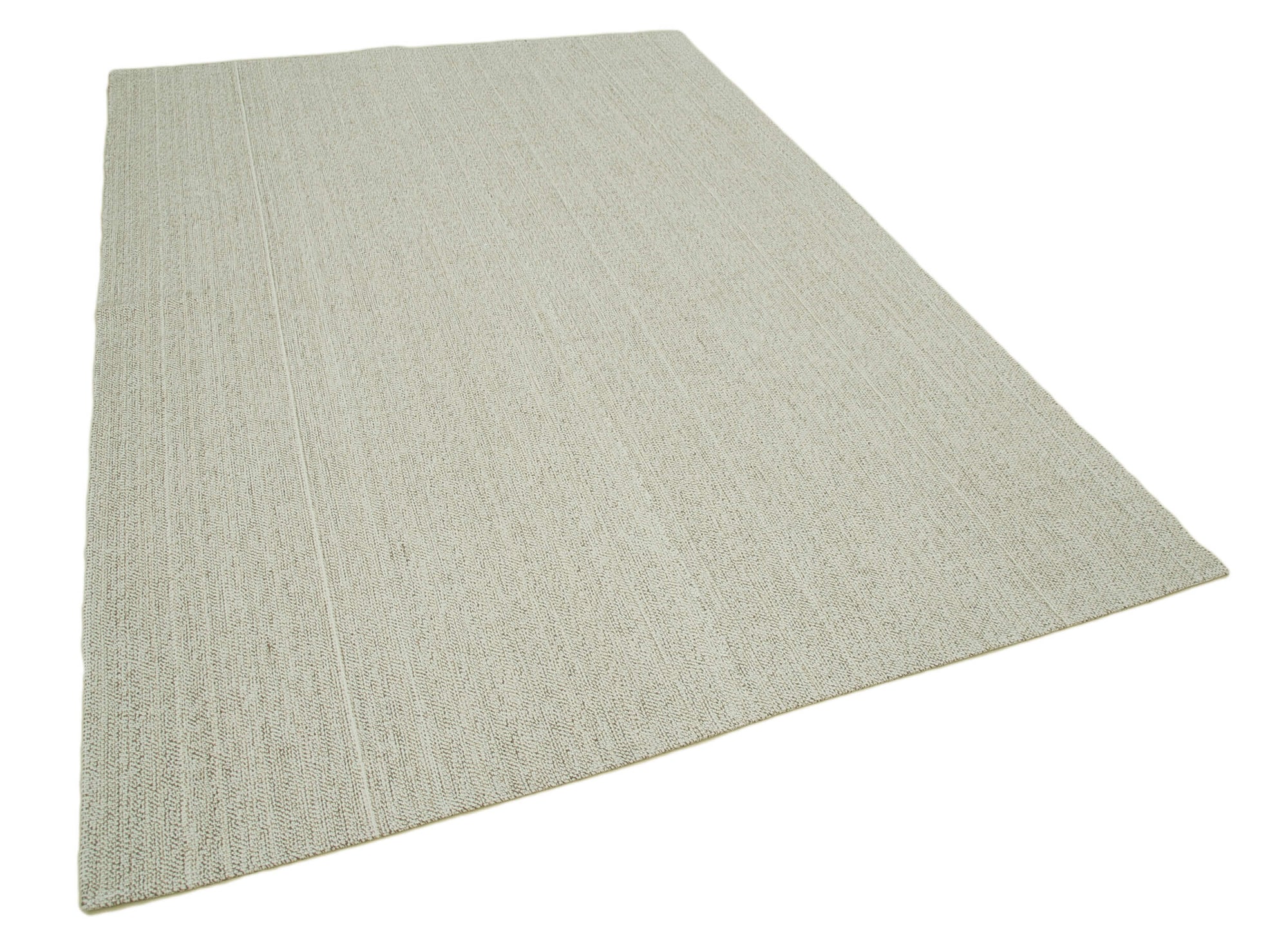 6 x 9 Beige Modern Kilim Rug - 4404