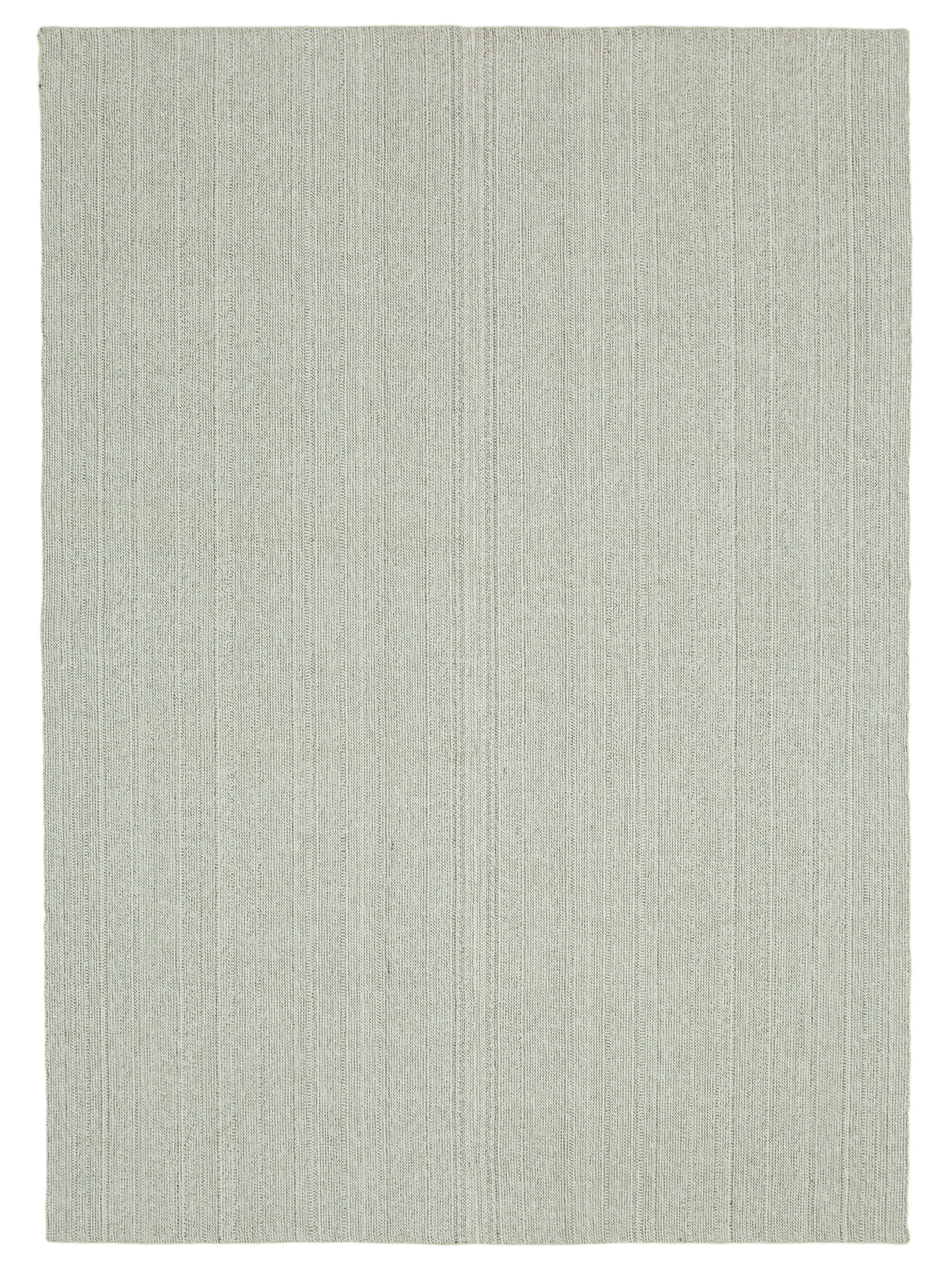 7 x 9 Beige Modern Kilim Rug - 4409