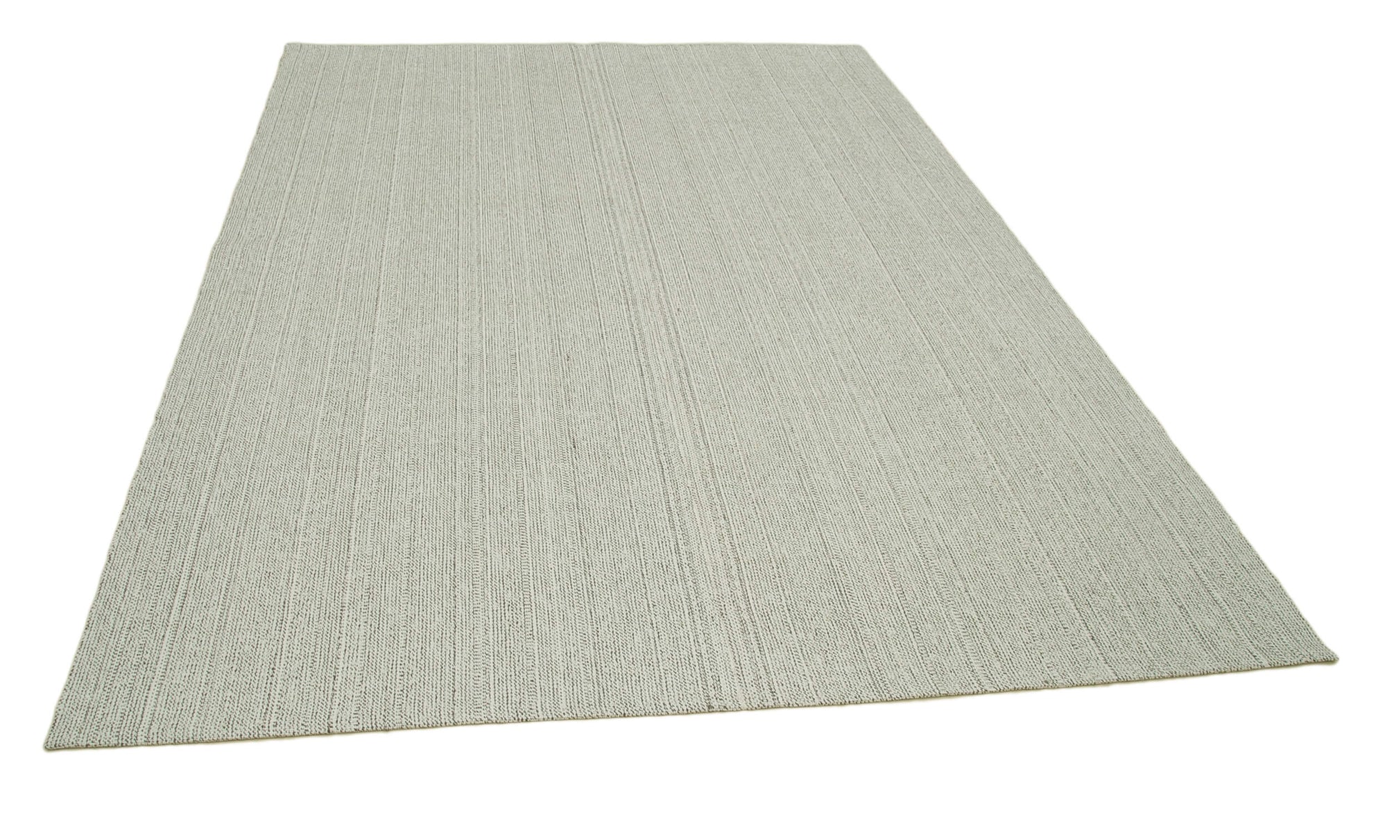 7 x 9 Beige Modern Kilim Rug - 4409