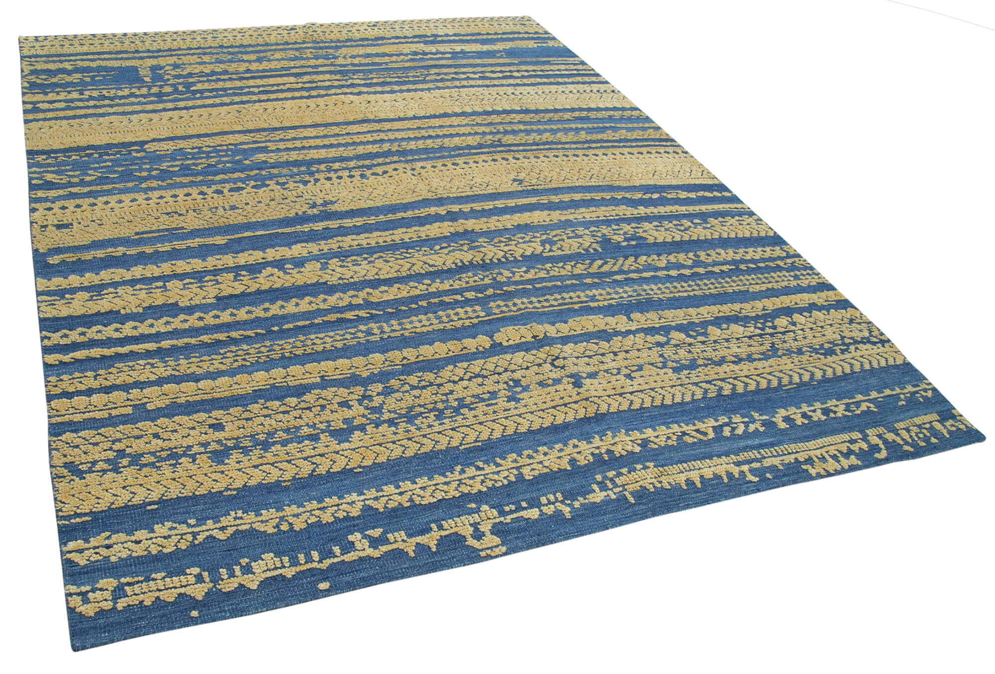 8 x 10 Blue Moroccan Rug - 4644