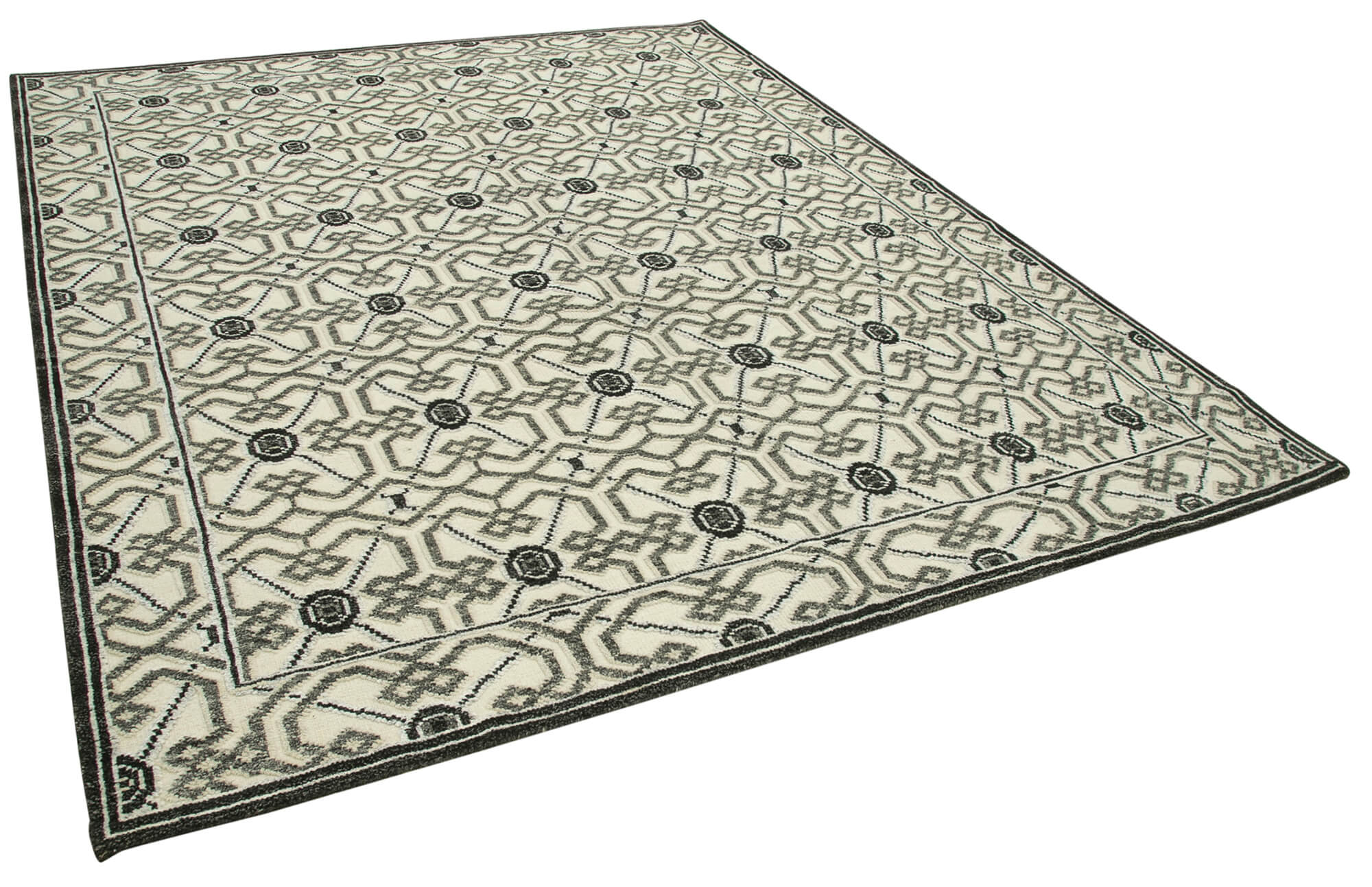 8 x 10 Beige Moroccan Rug - 4645