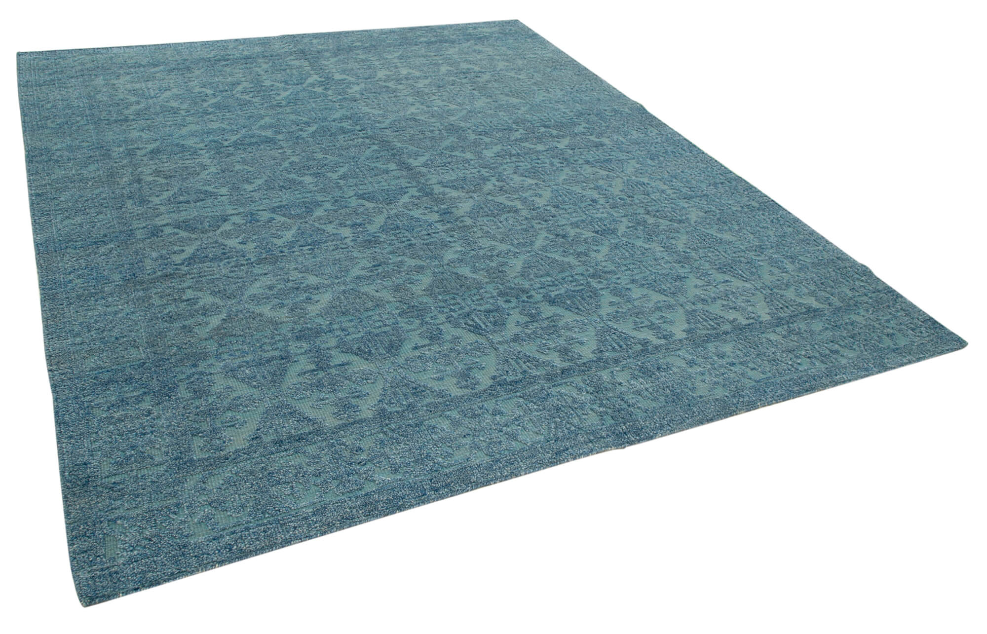 8 x 10 Blue Moroccan Rug - 4646