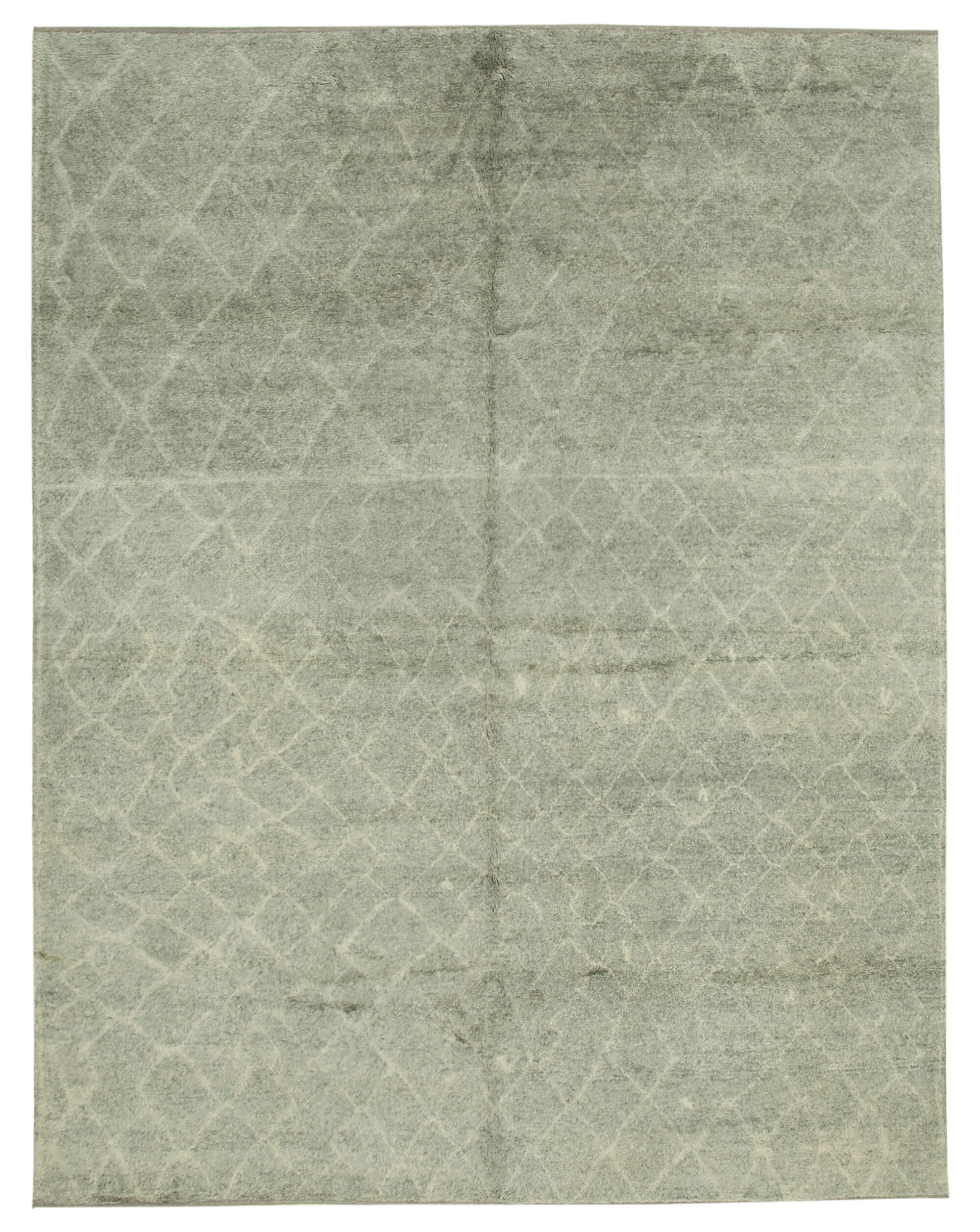 9 x 12 Grey Moroccan Rug - 4657