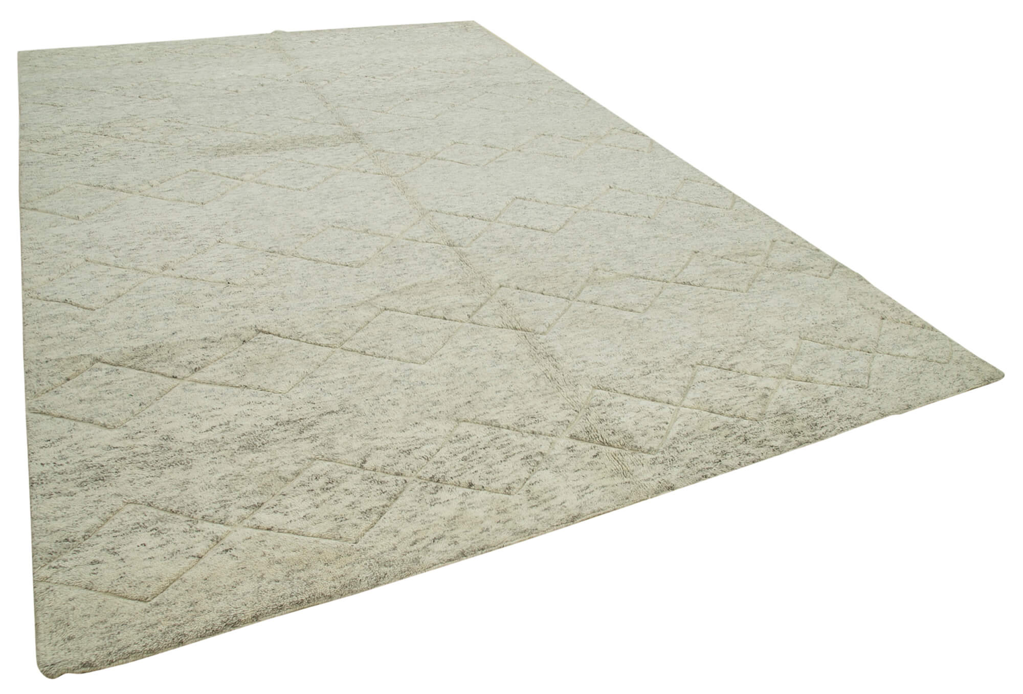 10 x 14 Beige Moroccan Rug - 4658