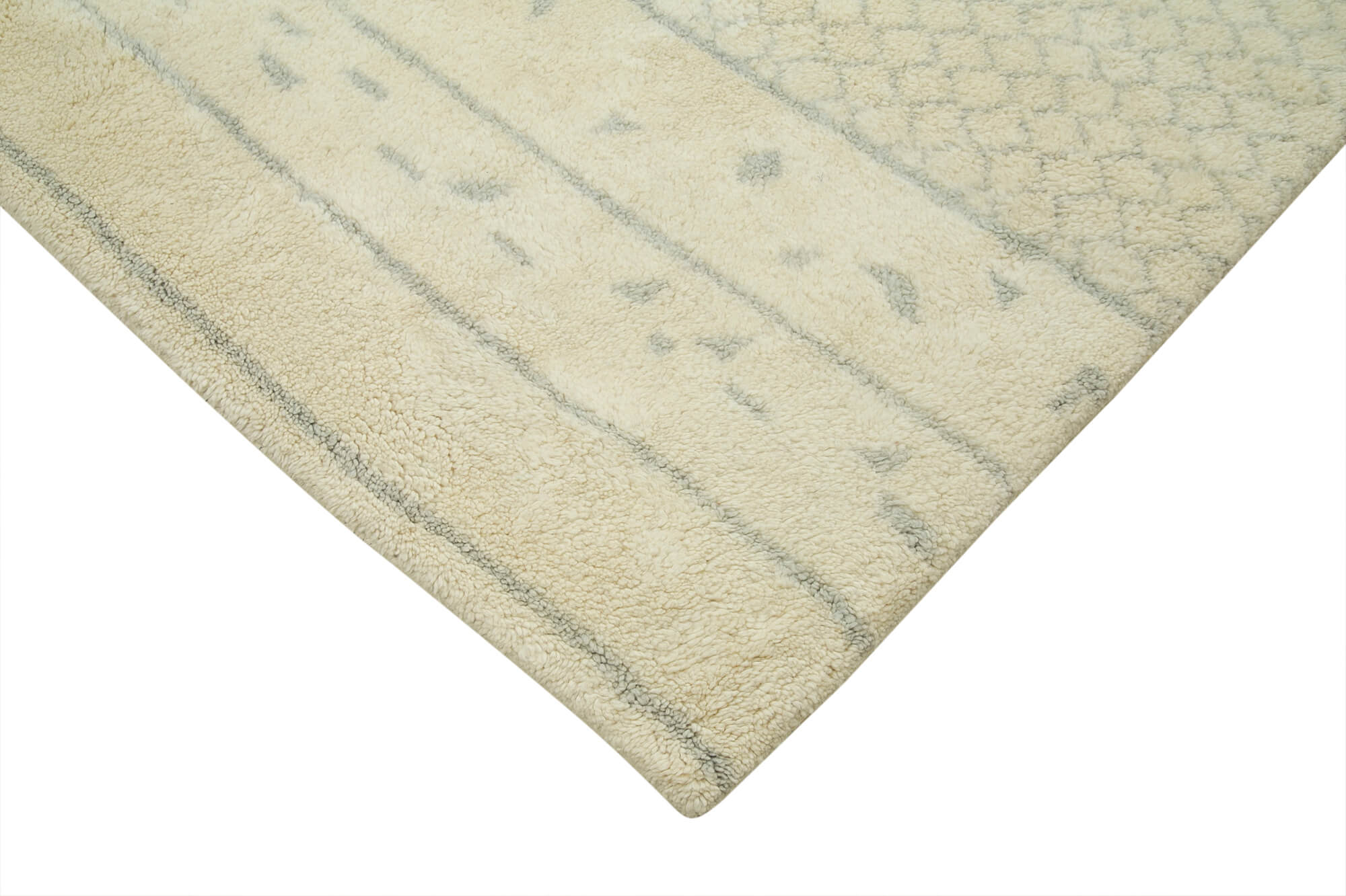 9 x 12 Beige Moroccan Rug - 4663