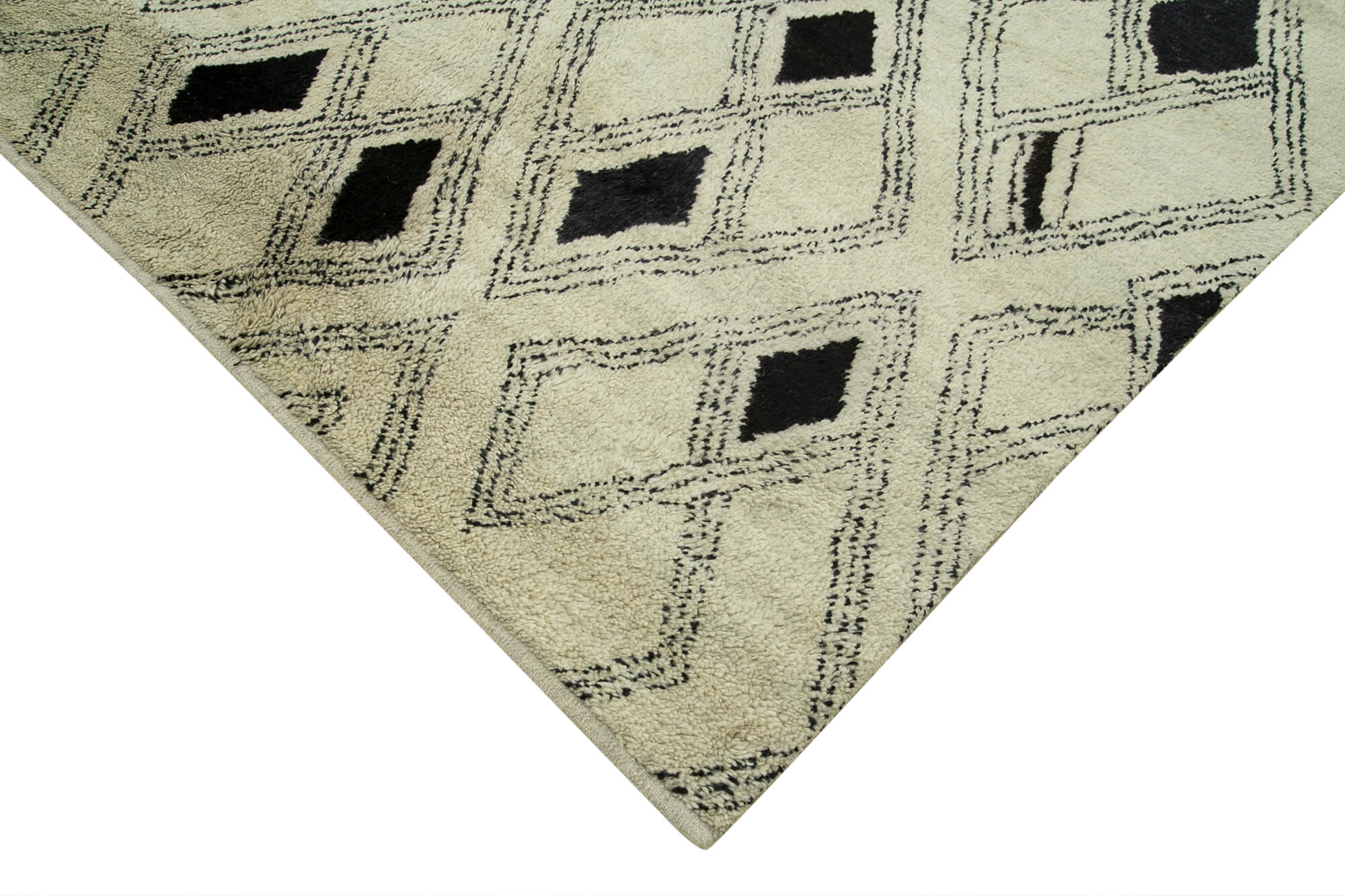 10 x 14 Beige Moroccan Rug - 4667