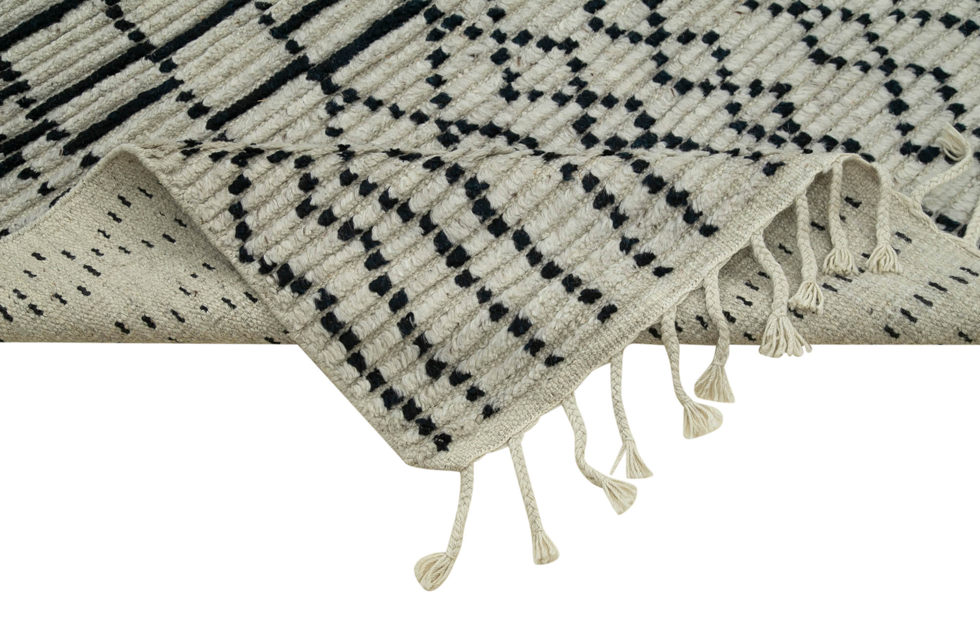 9 x 12 Beige Moroccan Rug - 4673