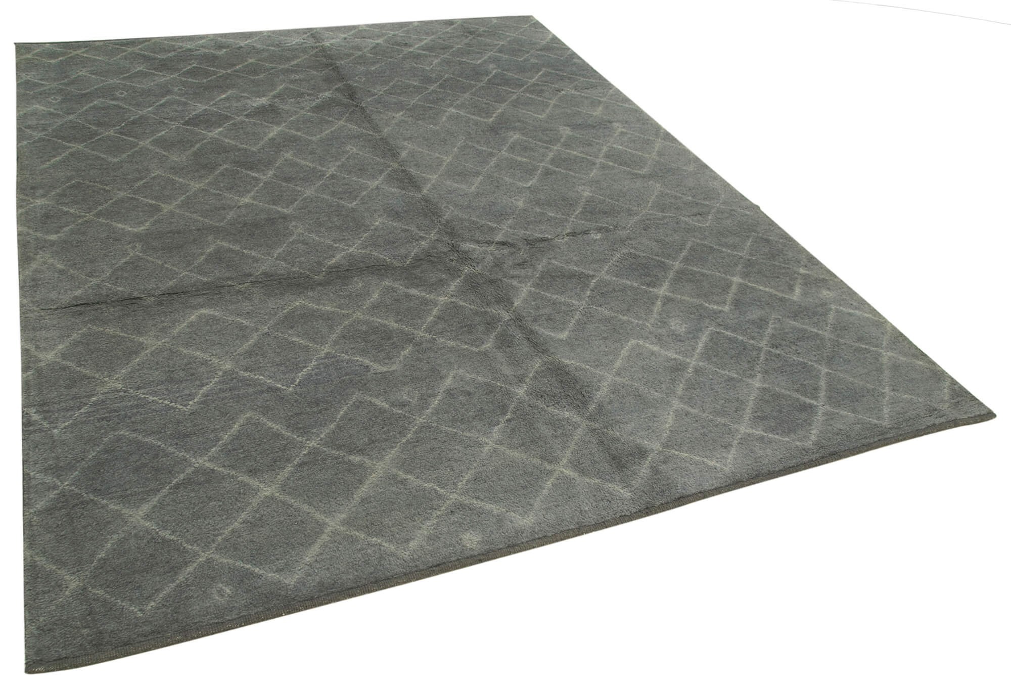 8 x 10 Grey Moroccan Rug - 4676