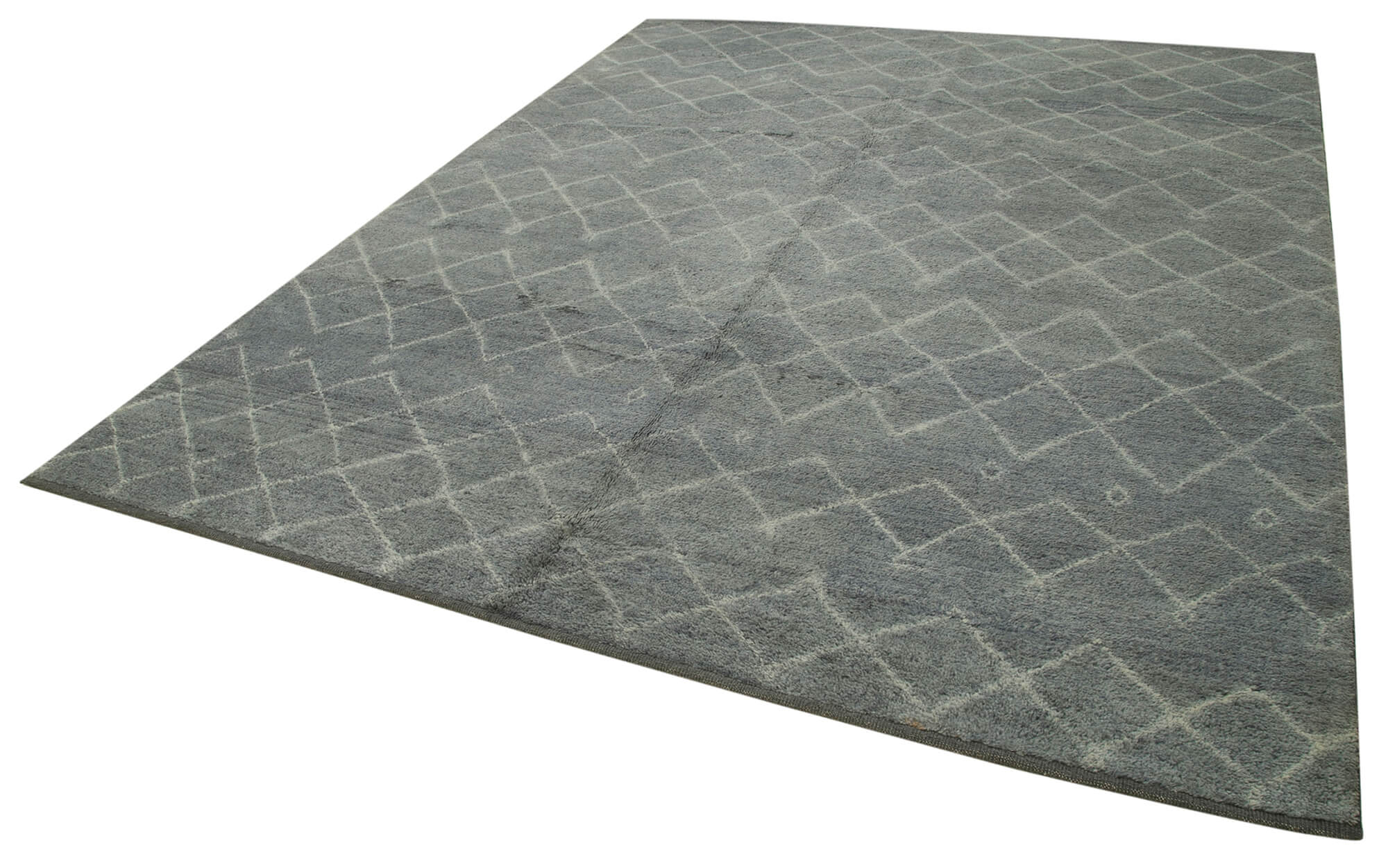 8 x 10 Grey Moroccan Rug - 4676