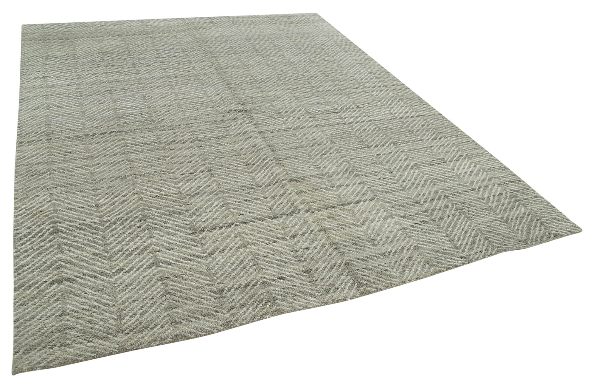 8 x 10 Grey Moroccan Rug - 4677