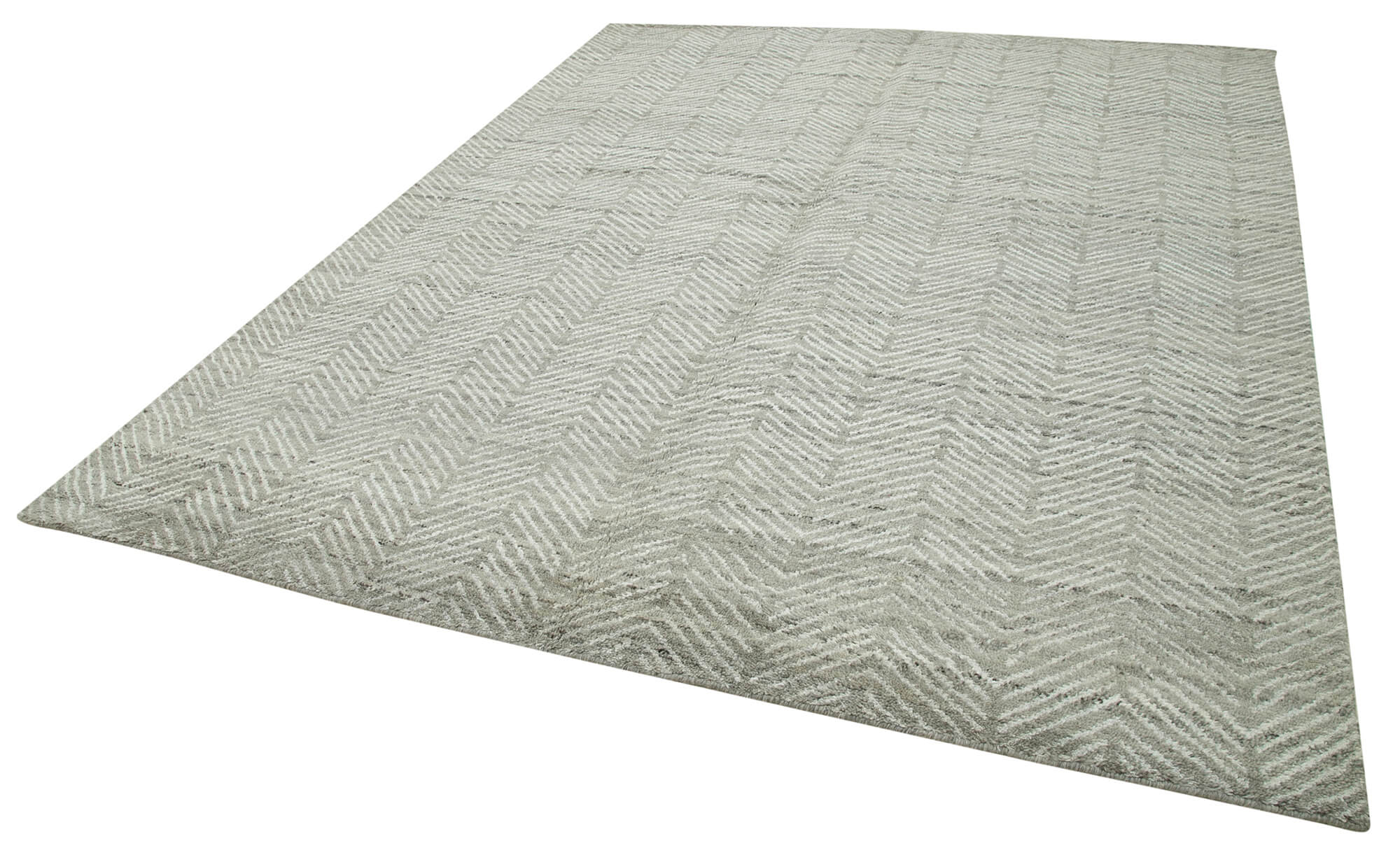 8 x 10 Grey Moroccan Rug - 4677