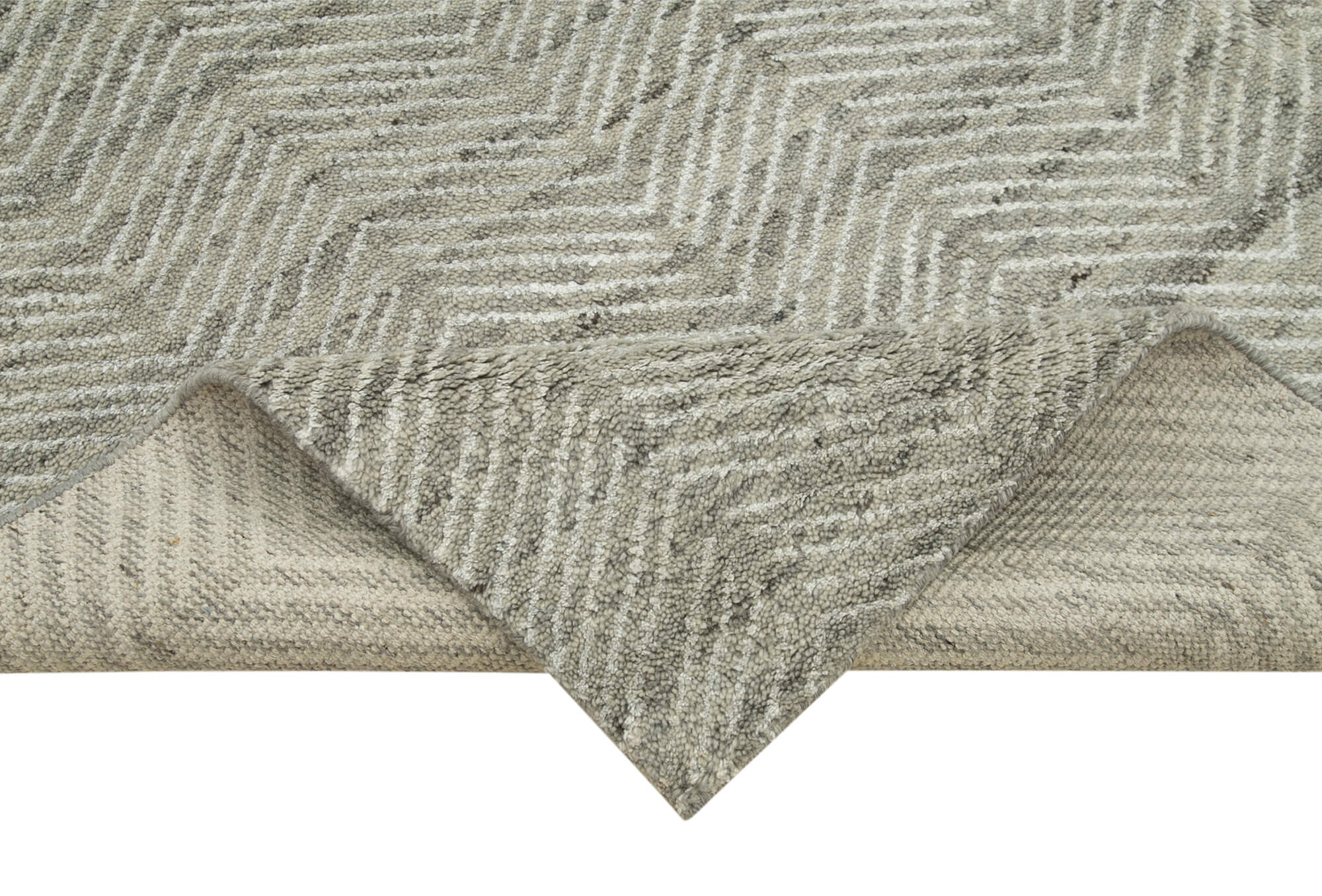 8 x 10 Grey Moroccan Rug - 4677