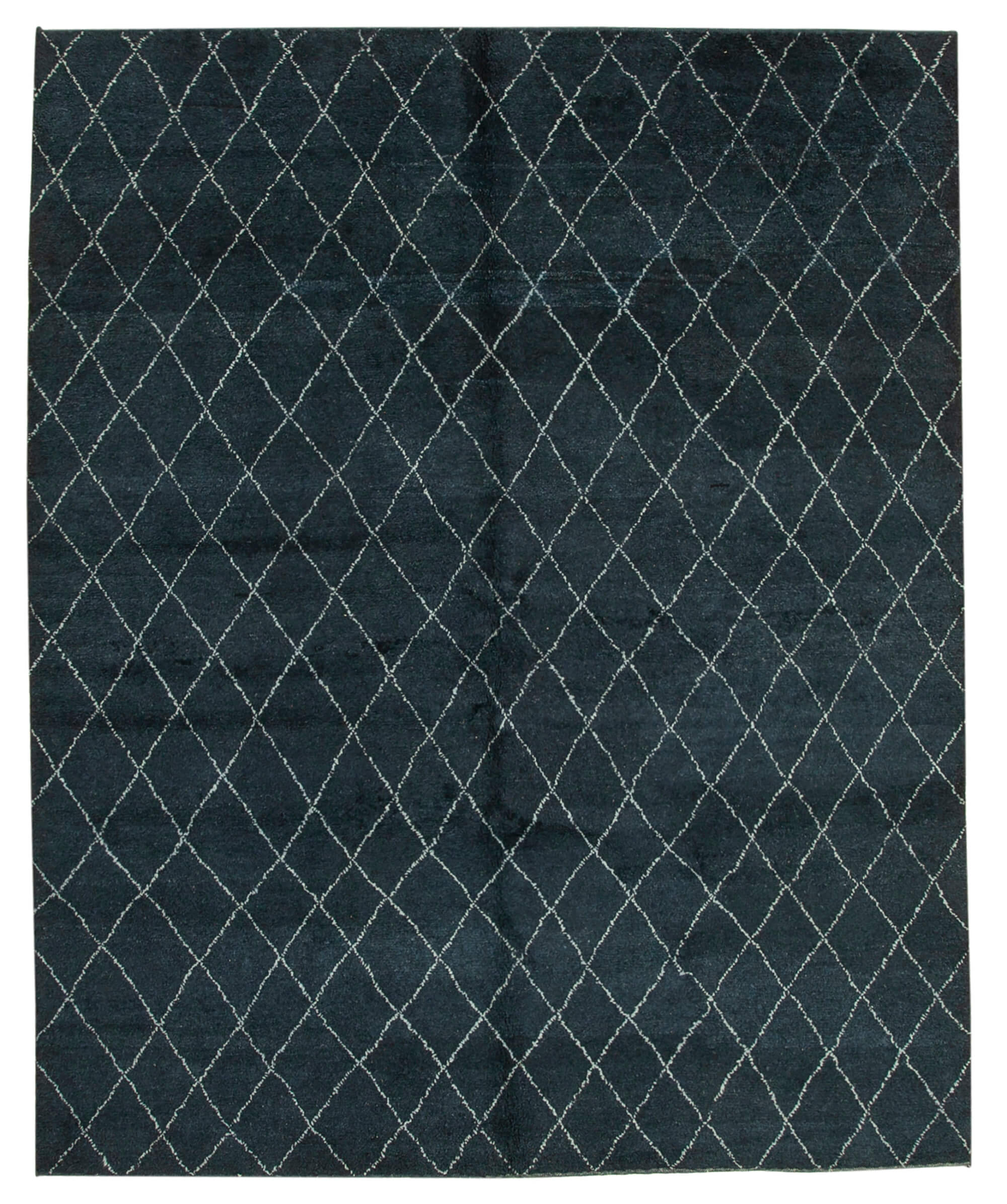 8 x 10 Blue Moroccan Rug - 4680