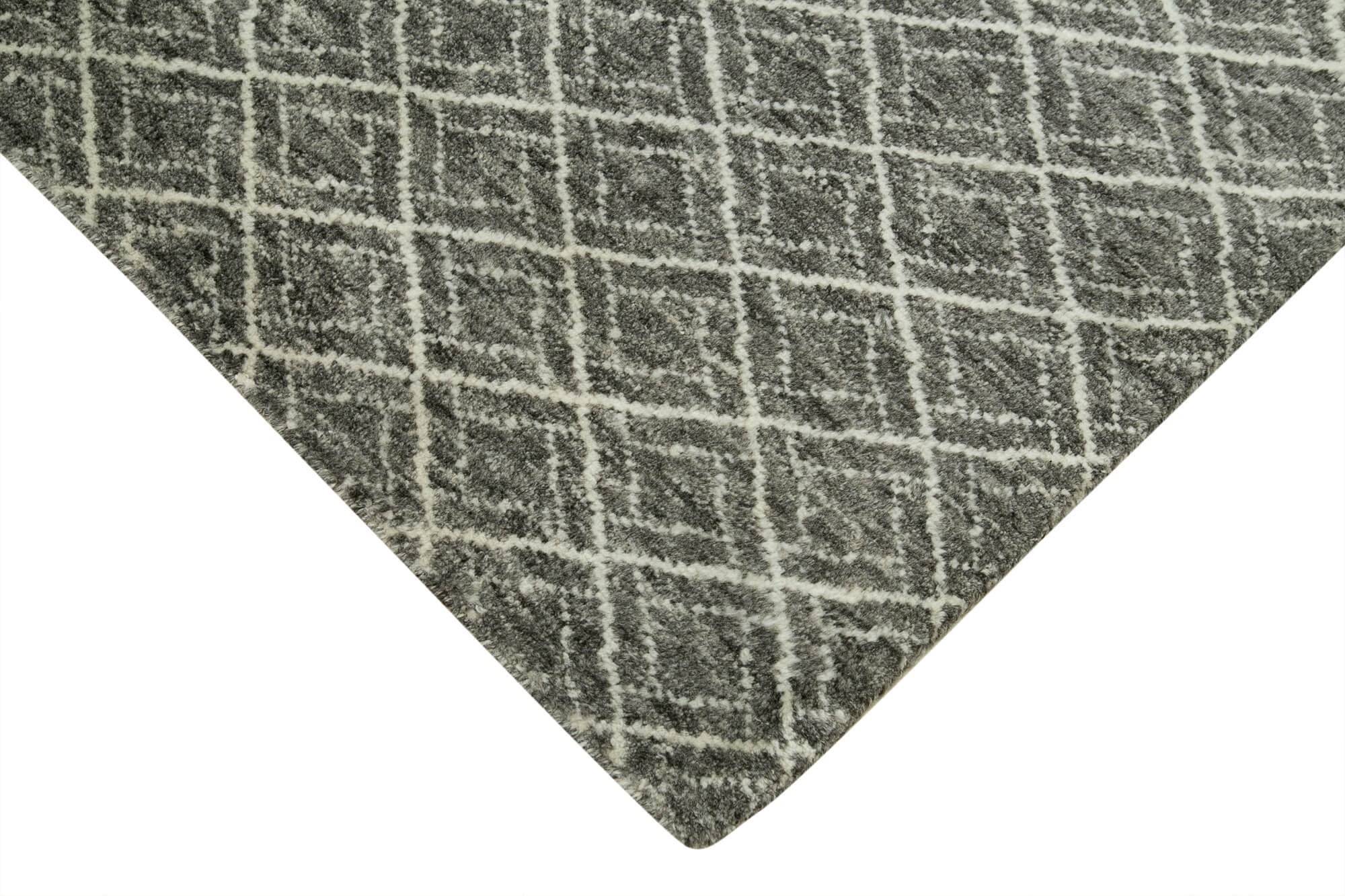 5 x 8 Grey Moroccan Rug - 4683