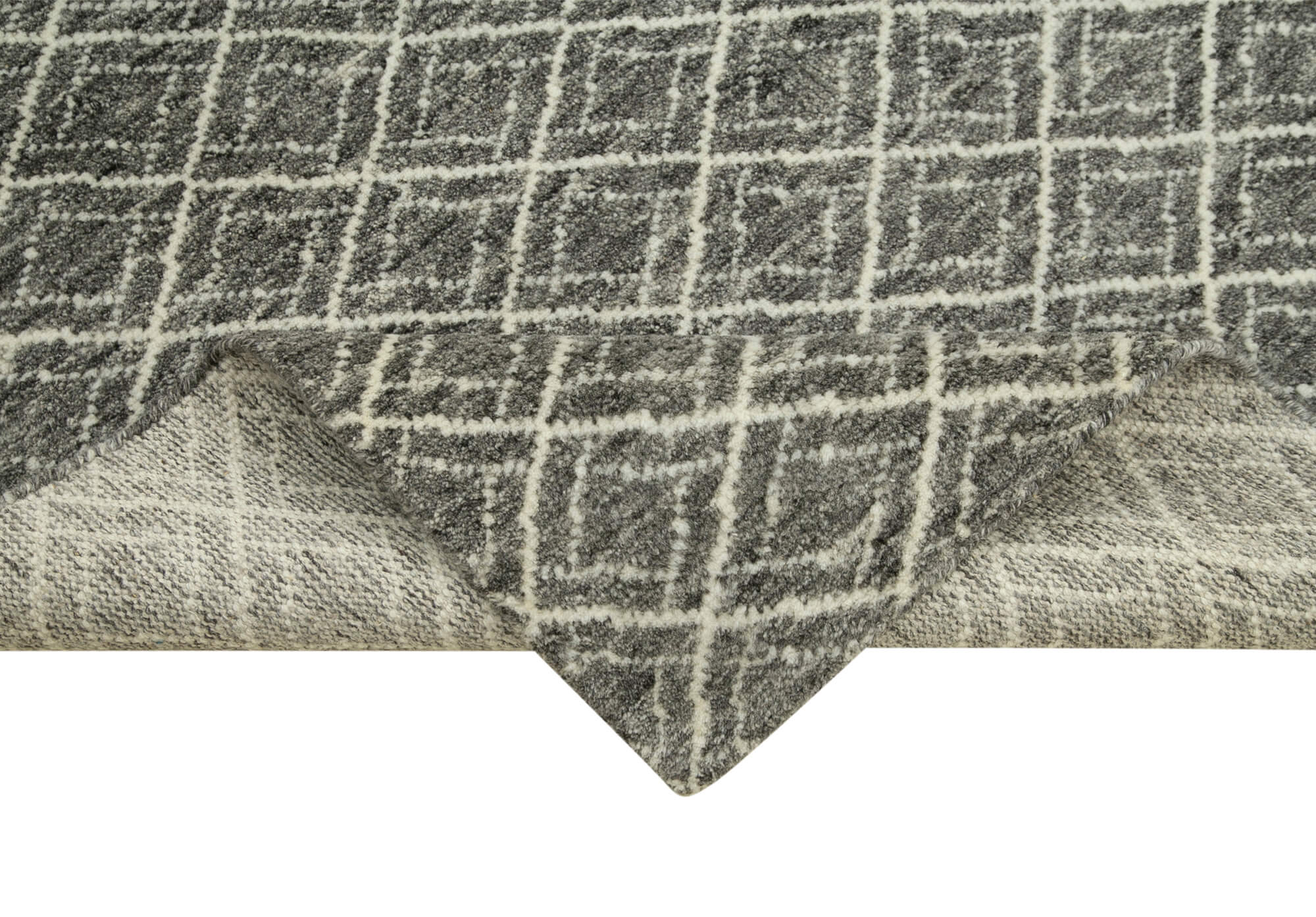 5 x 8 Grey Moroccan Rug - 4683