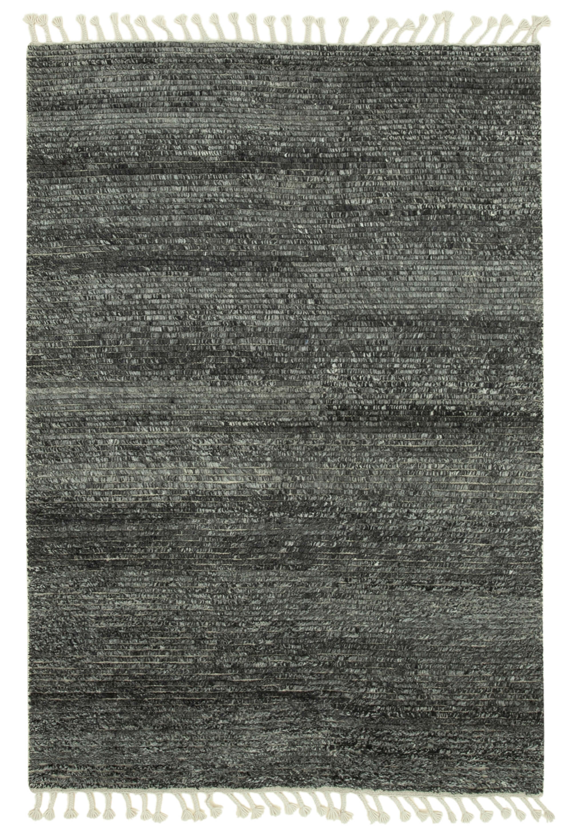 5 x 8 Grey Moroccan Rug - 4685