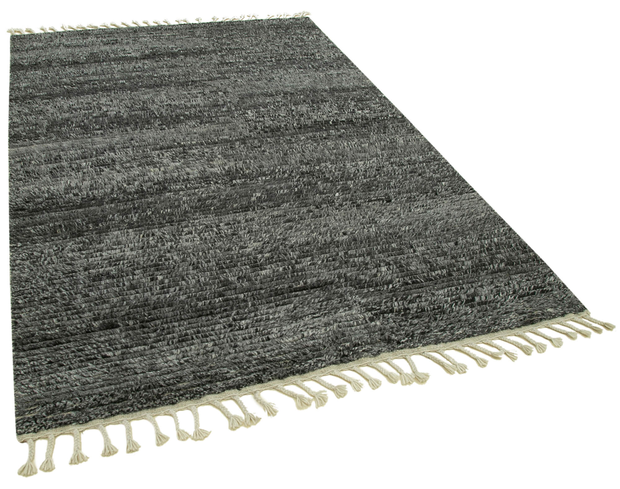 5 x 8 Grey Moroccan Rug - 4685