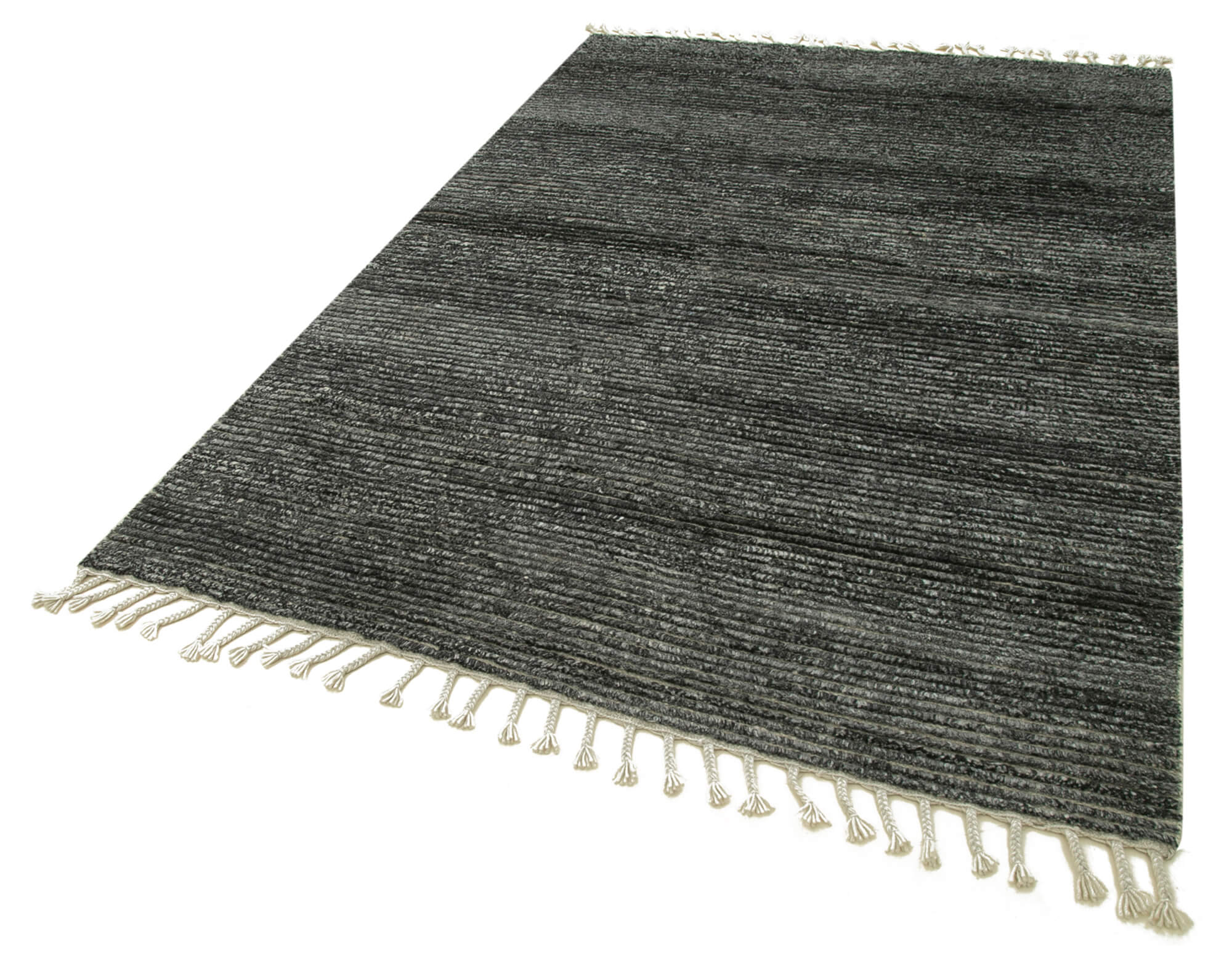 5 x 8 Grey Moroccan Rug - 4685