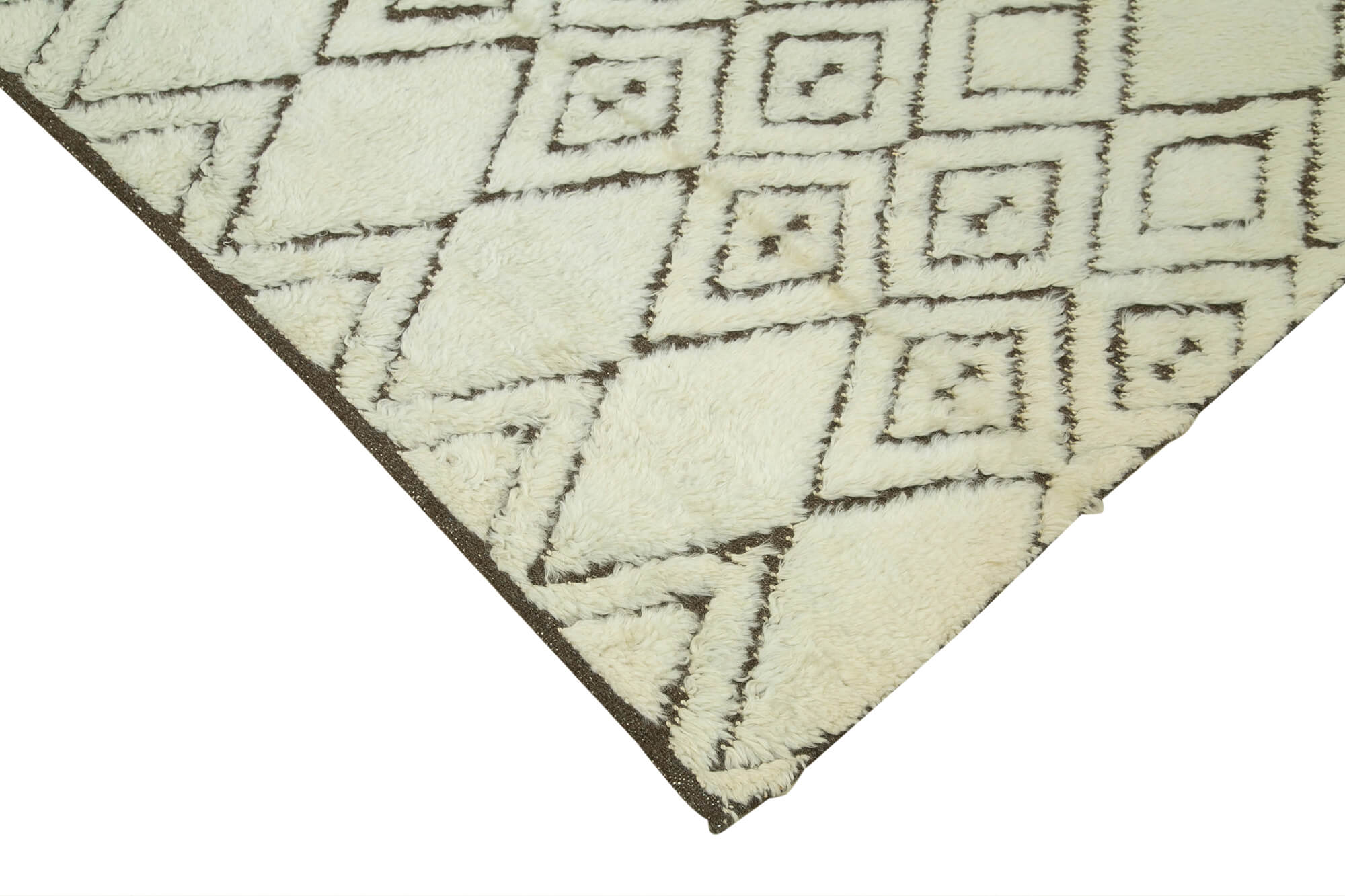 8 x 10 Beige Moroccan Rug - 4692