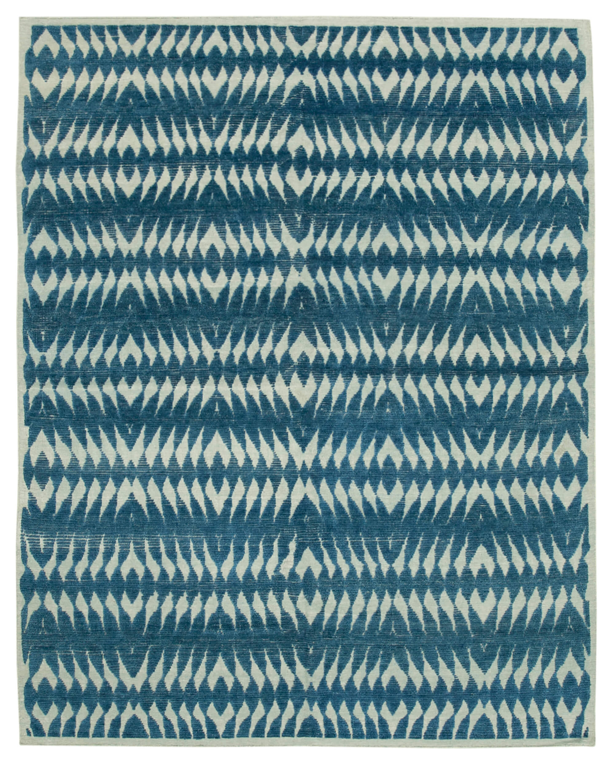 8 x 10 Blue Moroccan Rug - 4693