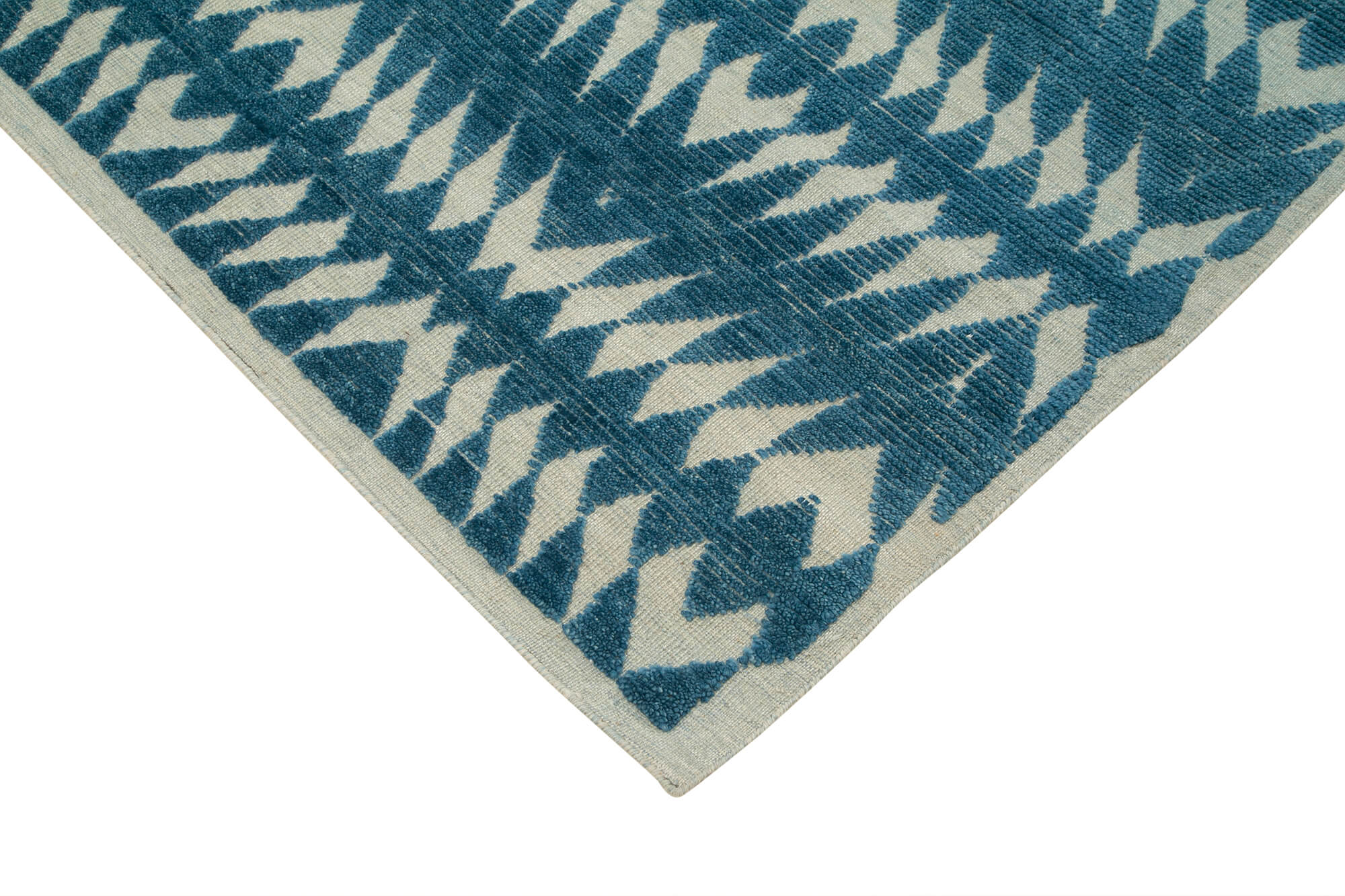 8 x 10 Blue Moroccan Rug - 4693