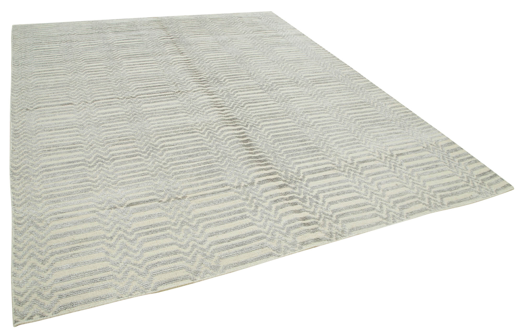 8 x 10 Grey Moroccan Rug - 4694