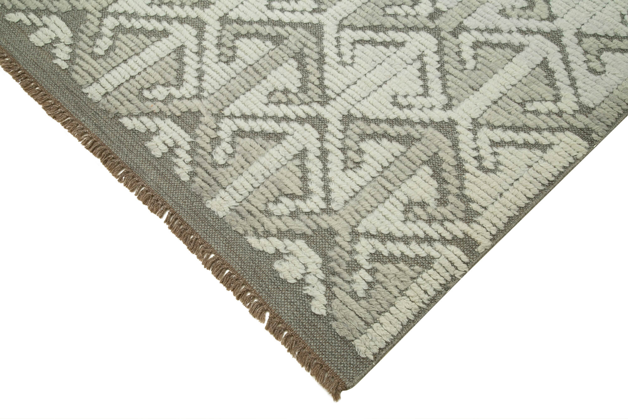 8 x 10 Grey Moroccan Rug - 4695