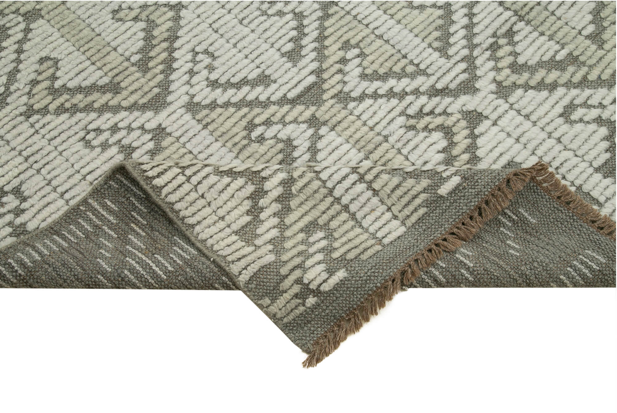 8 x 10 Grey Moroccan Rug - 4695