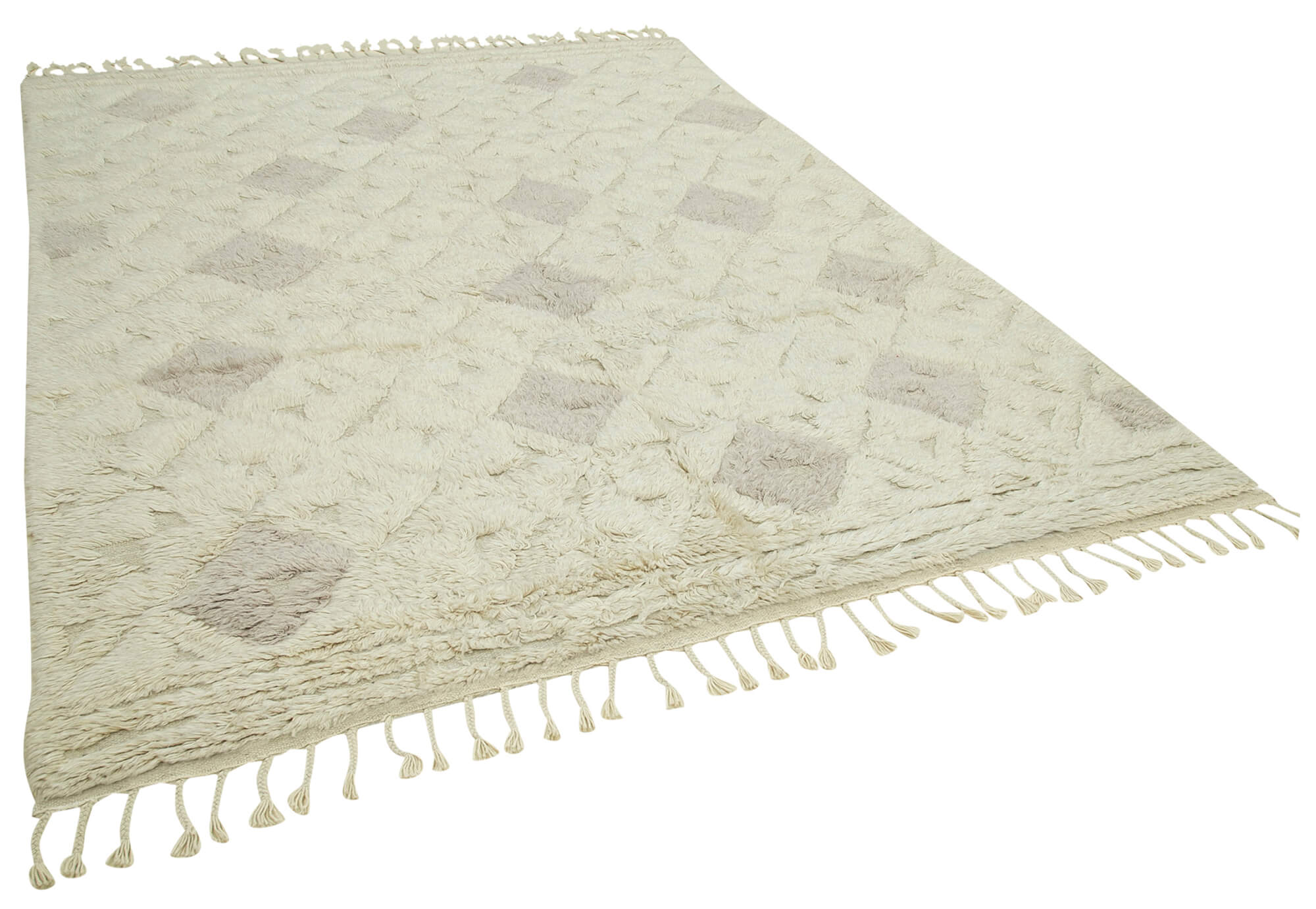 8 x 10 Beige Moroccan Rug - 4697