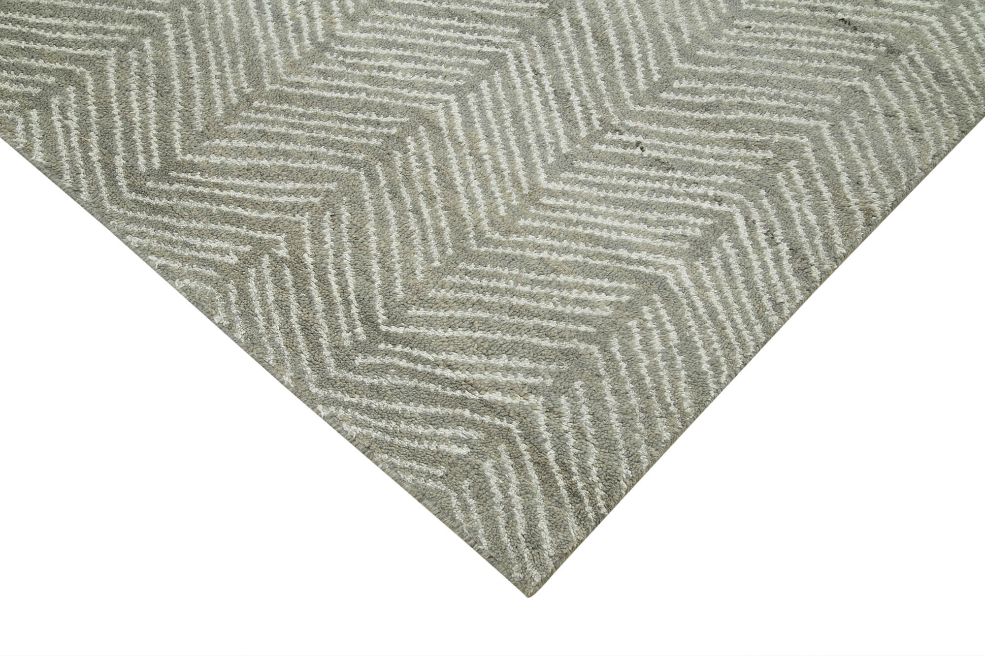 8 x 10 Grey Moroccan Rug - 4698