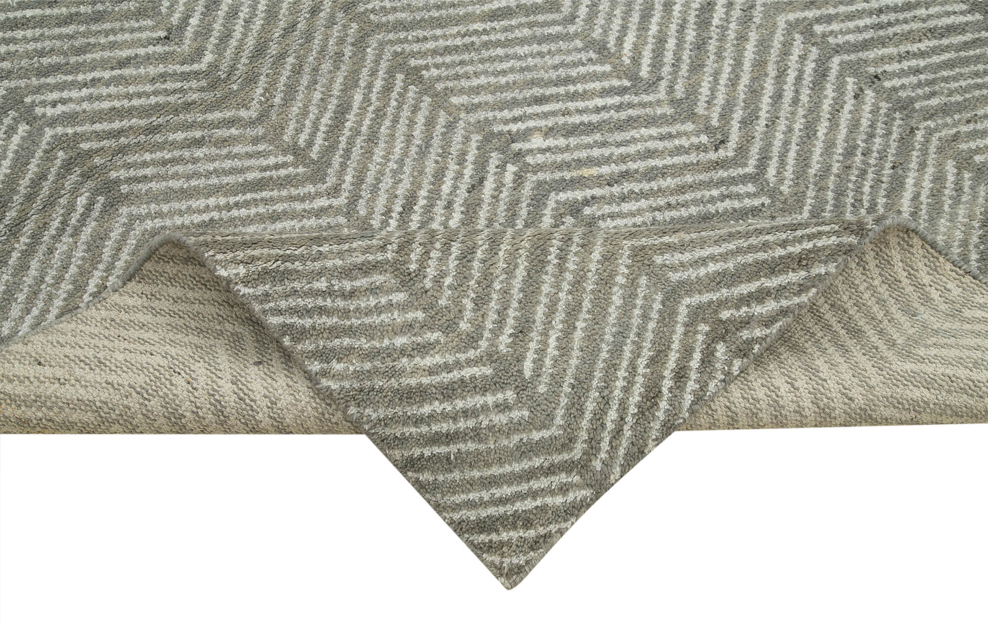 8 x 10 Grey Moroccan Rug - 4698