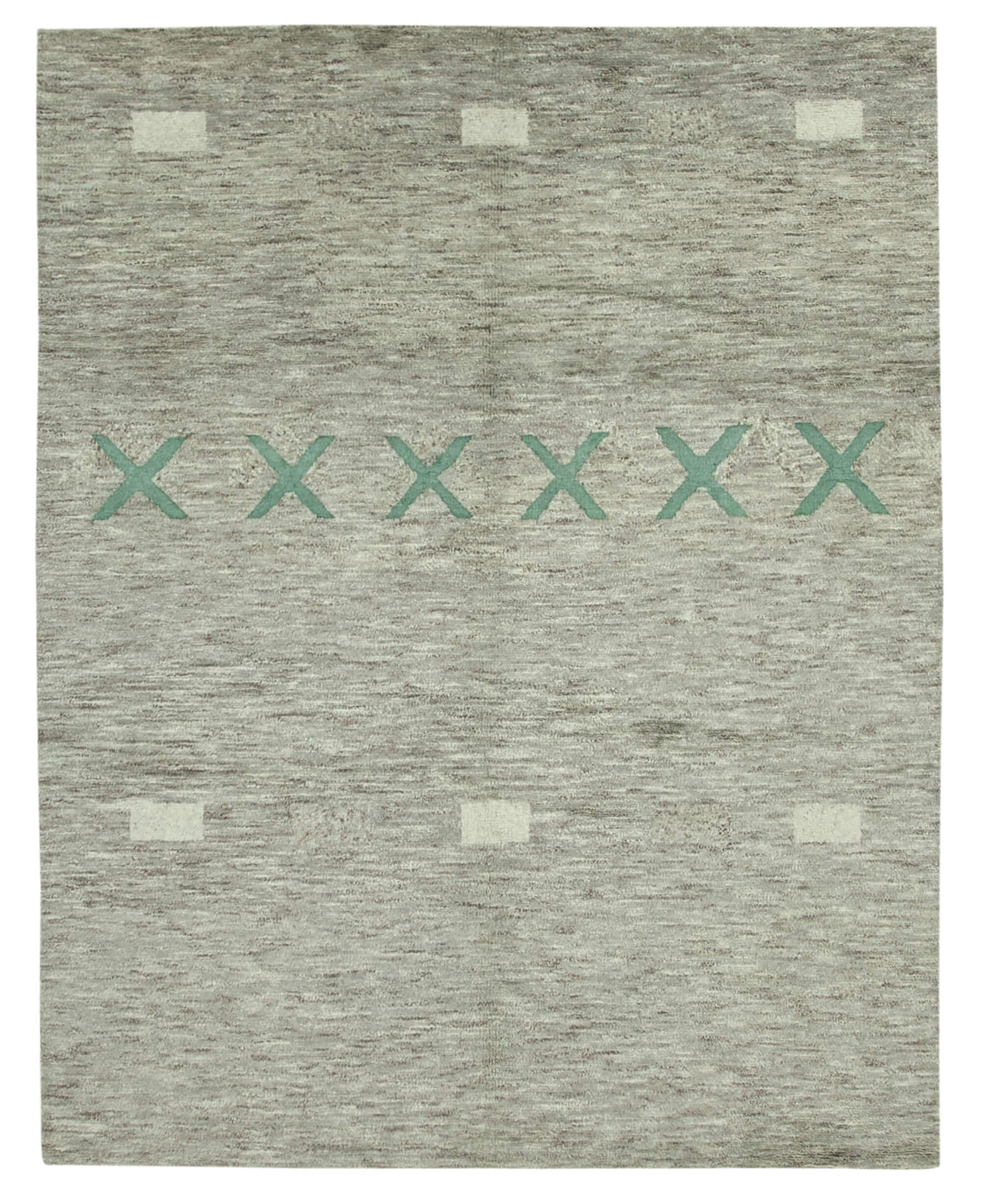 8 x 10 Grey Moroccan Rug - 4699