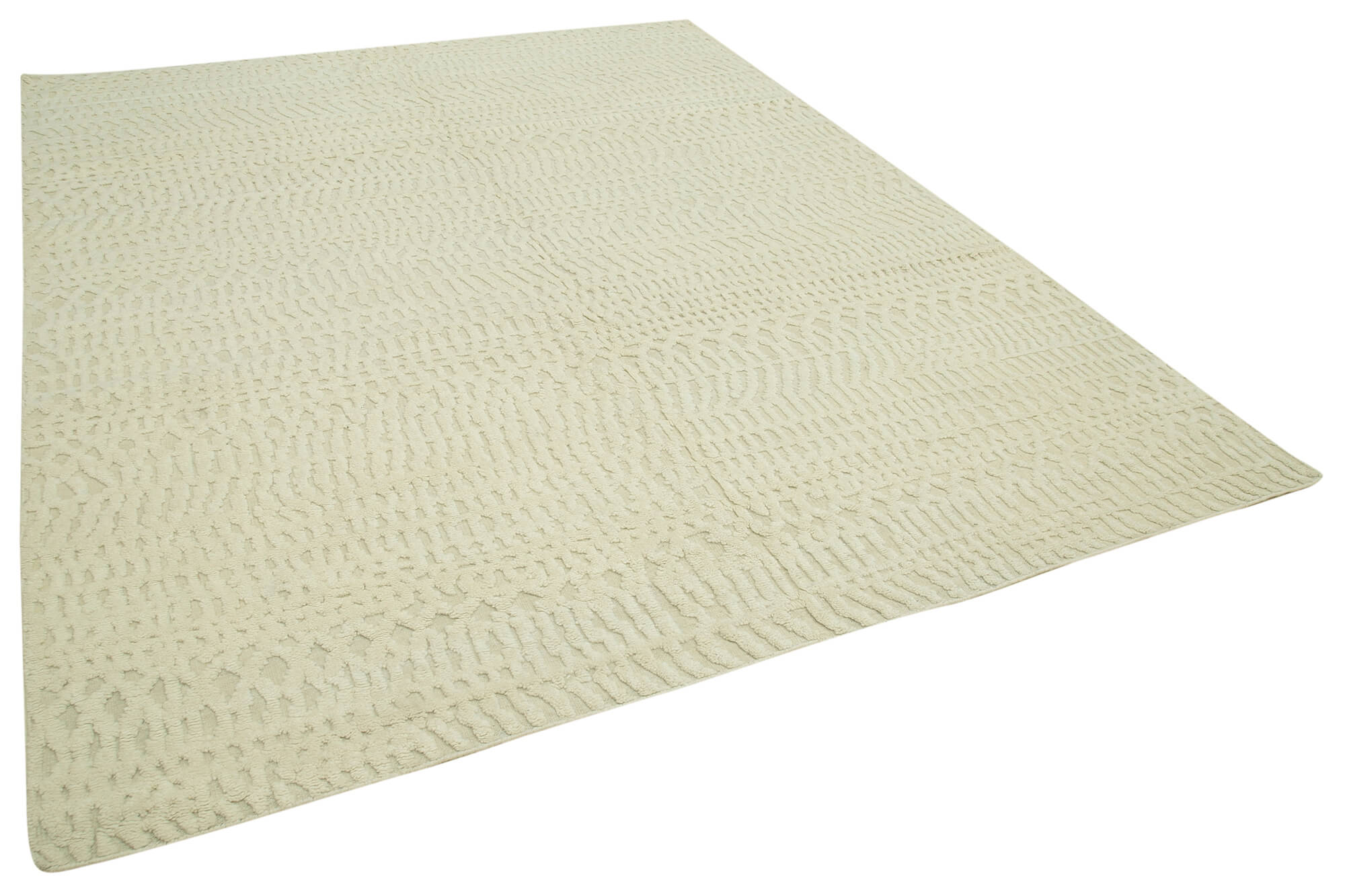 8 x 10 Beige Moroccan Rug - 4701