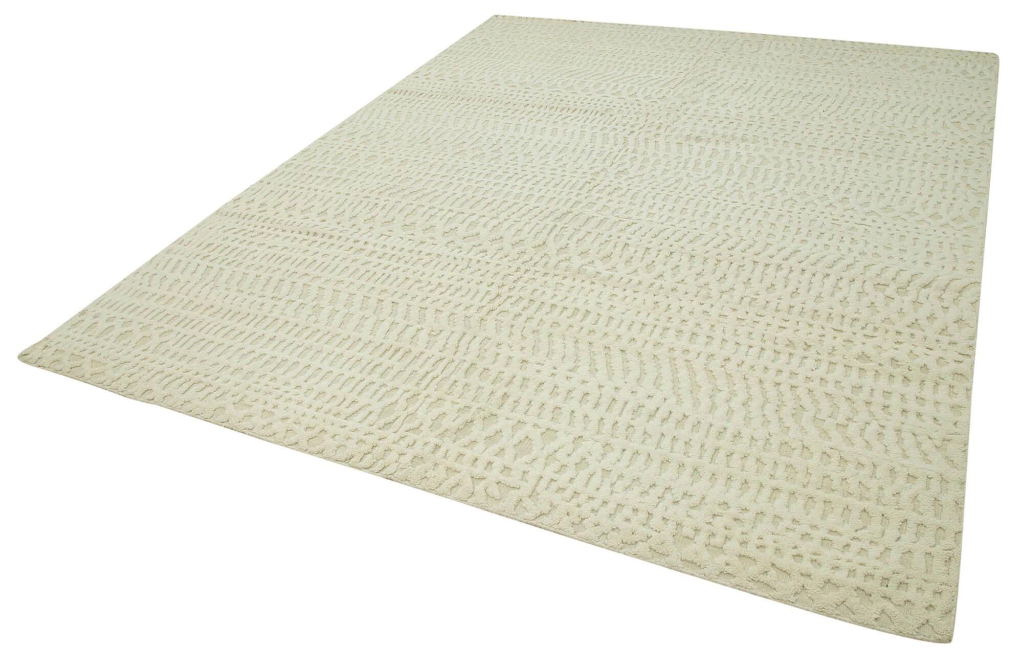 8 x 10 Beige Moroccan Rug - 4701