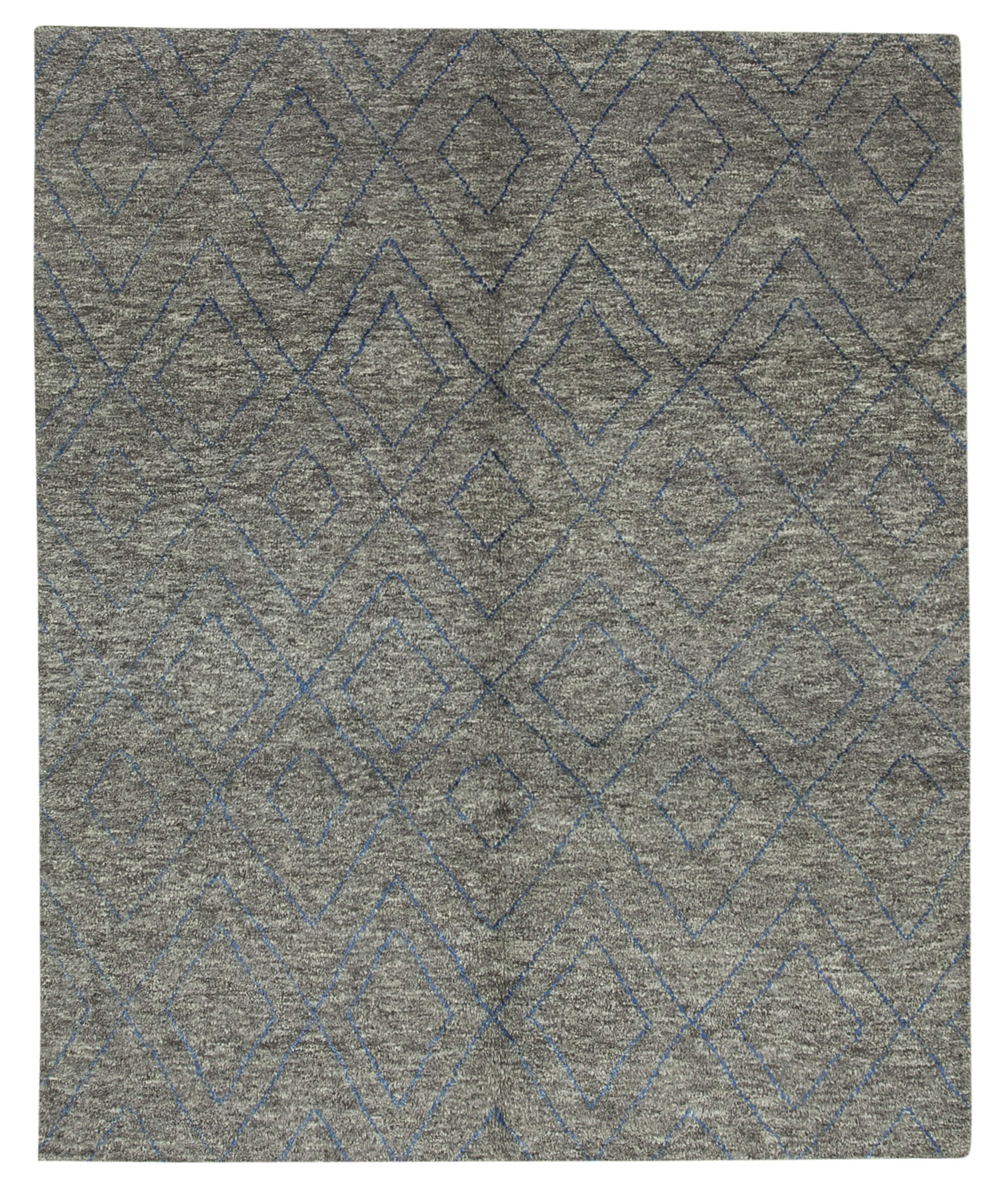 8 x 10 Grey Moroccan Rug - 4702