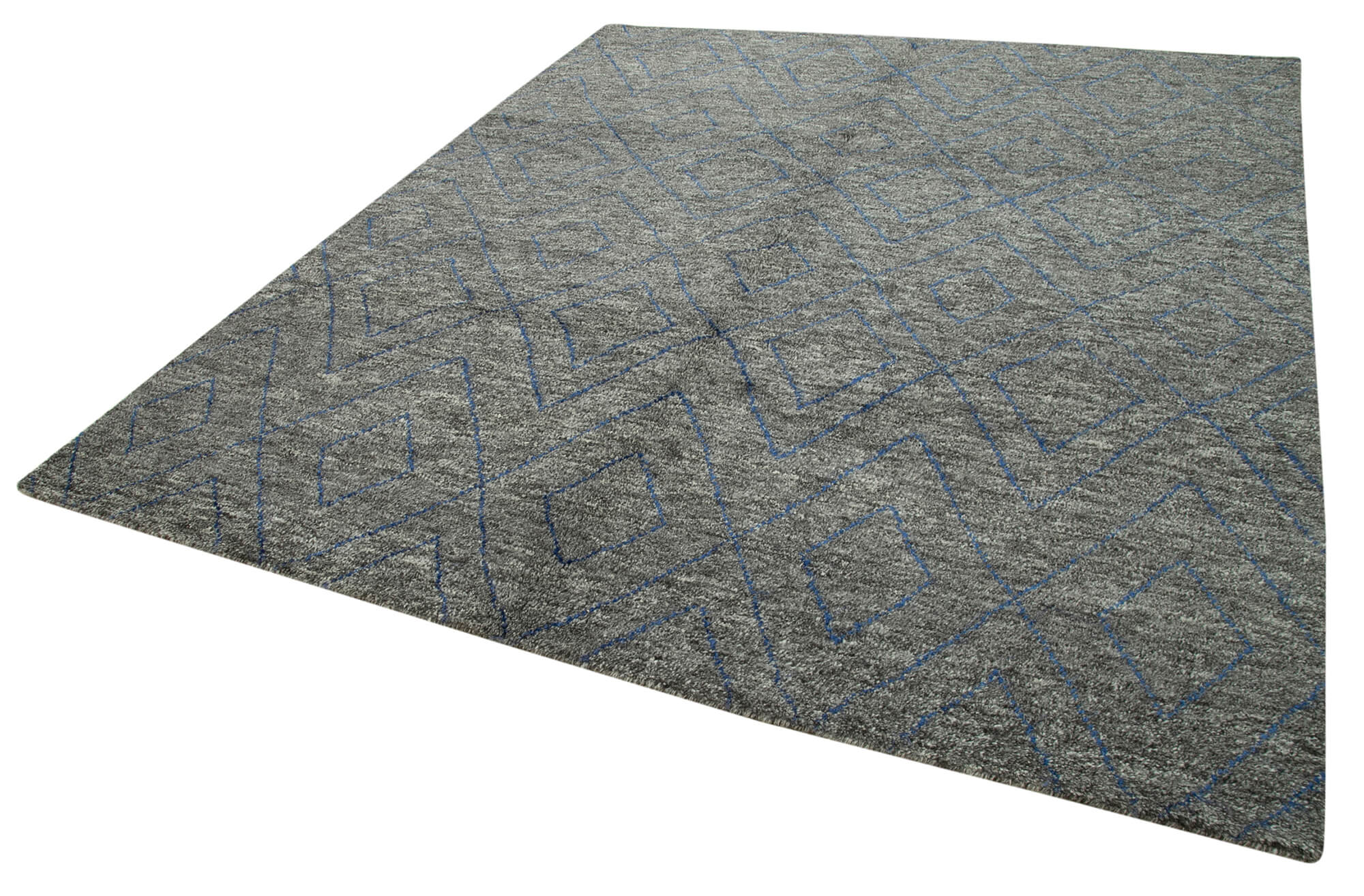 8 x 10 Grey Moroccan Rug - 4702