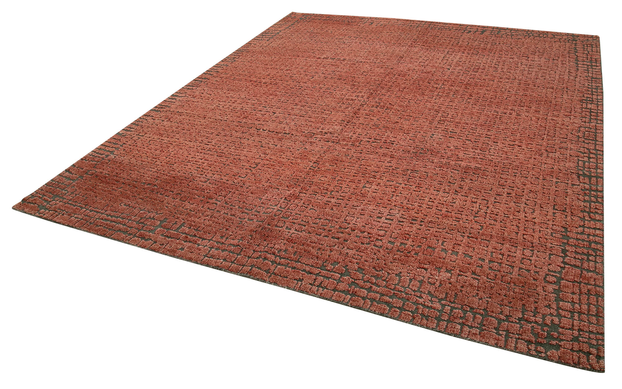 8 x 10 Red Moroccan Rug - 4705