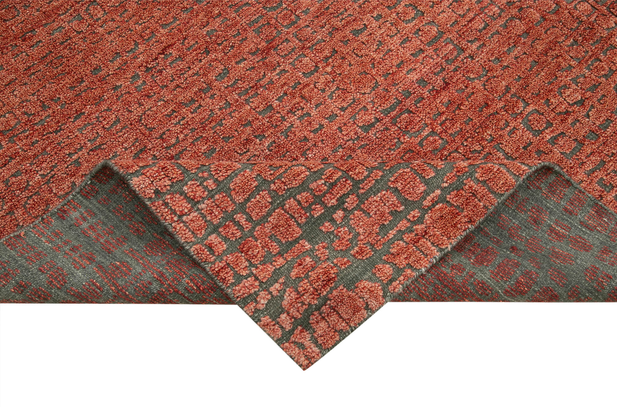 8 x 10 Red Moroccan Rug - 4705