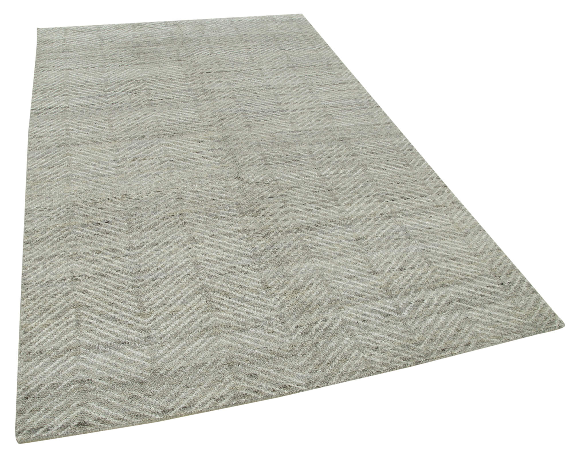 5 x 8 Grey Moroccan Rug - 4712