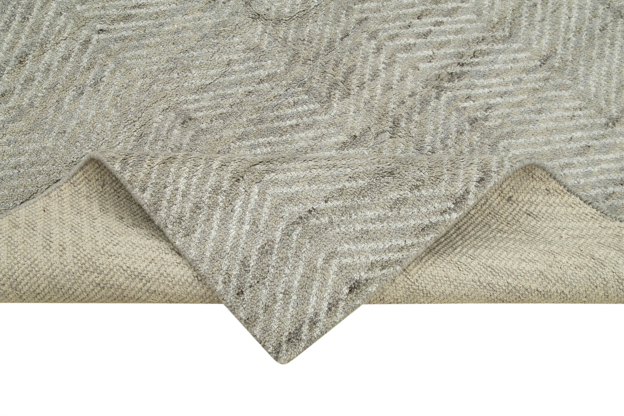 5 x 8 Grey Moroccan Rug - 4712