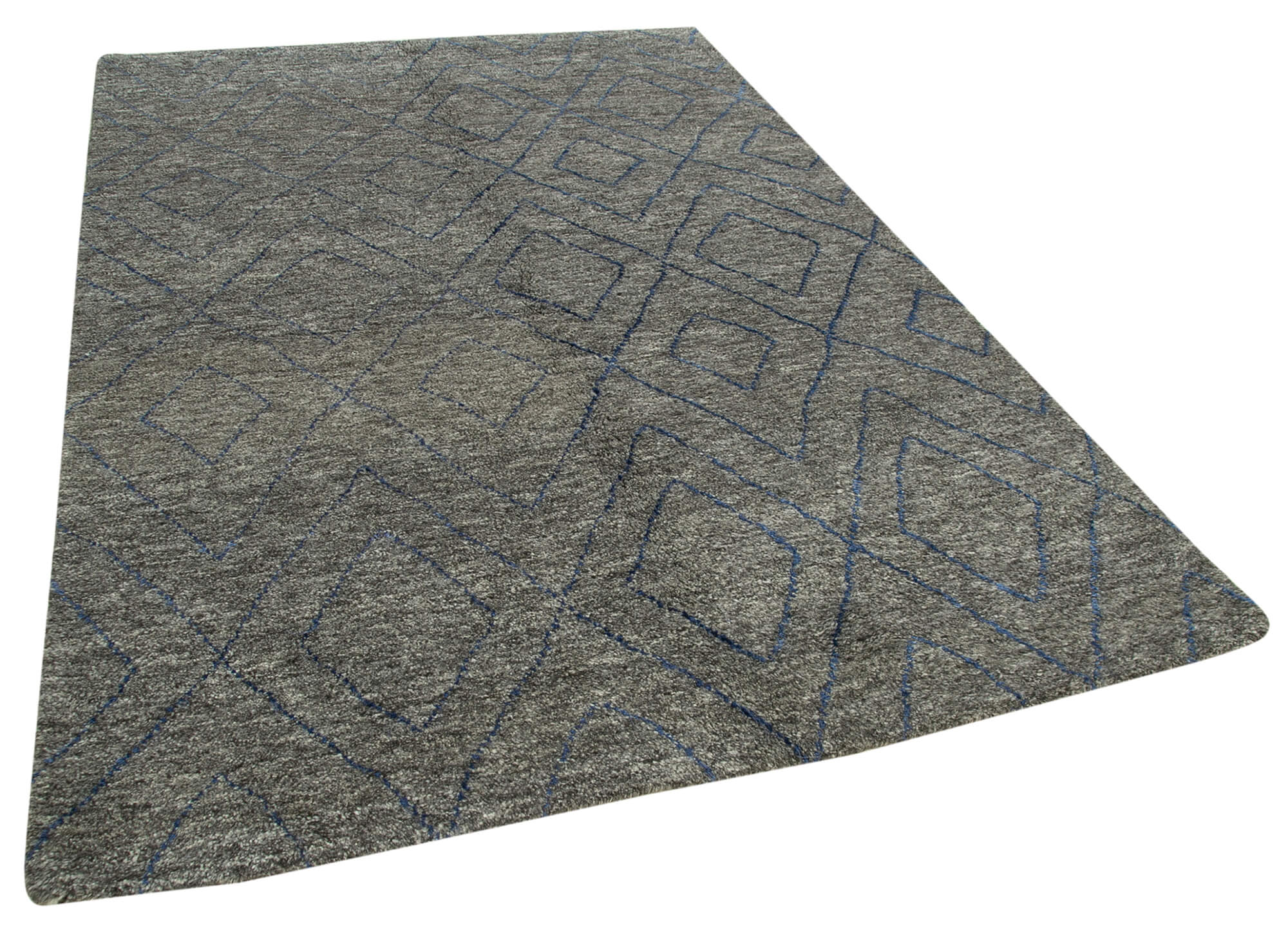 6 x 9 Grey Moroccan Rug - 4713