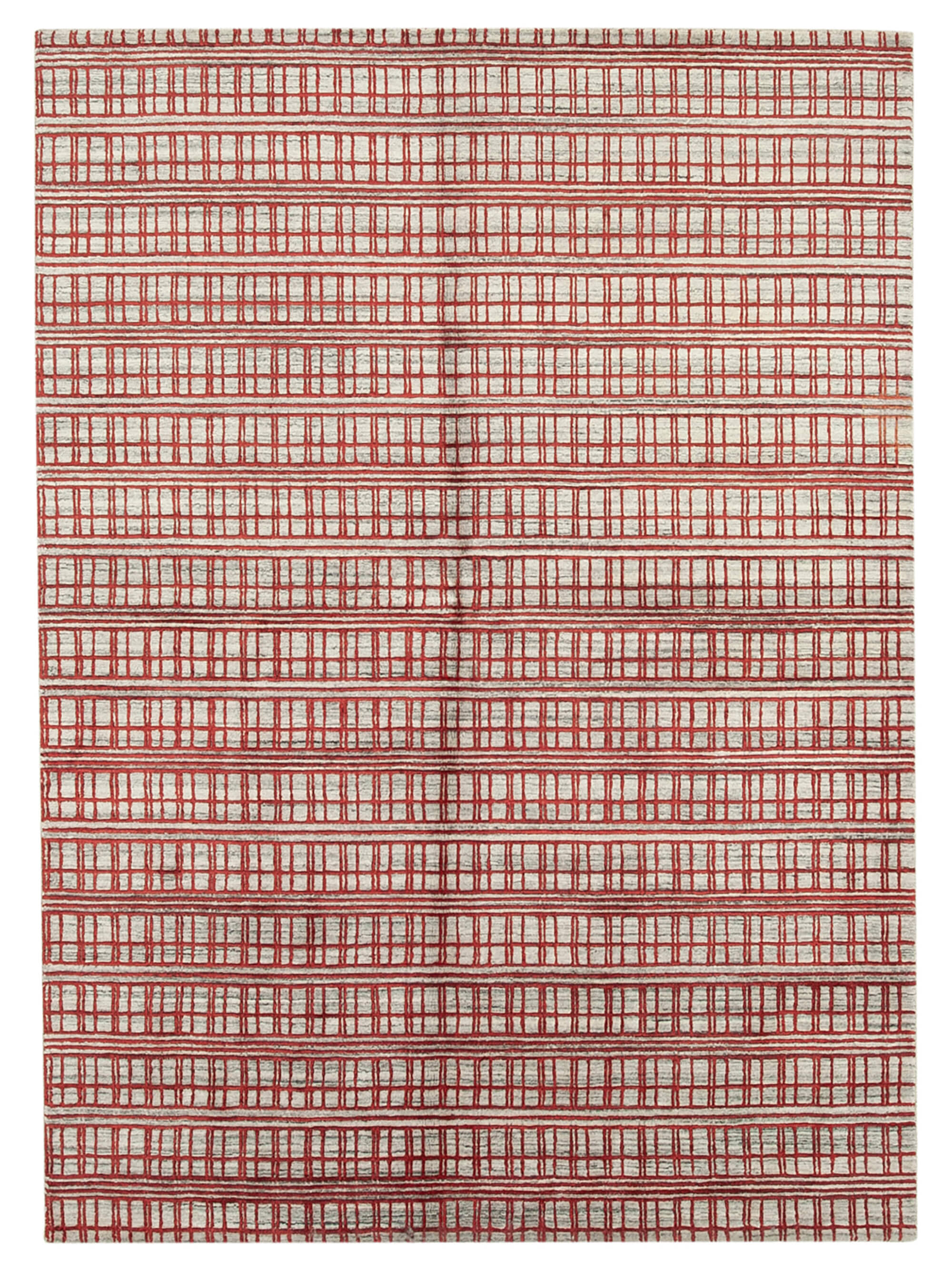 6 x 8 Red Moroccan Rug - 4715