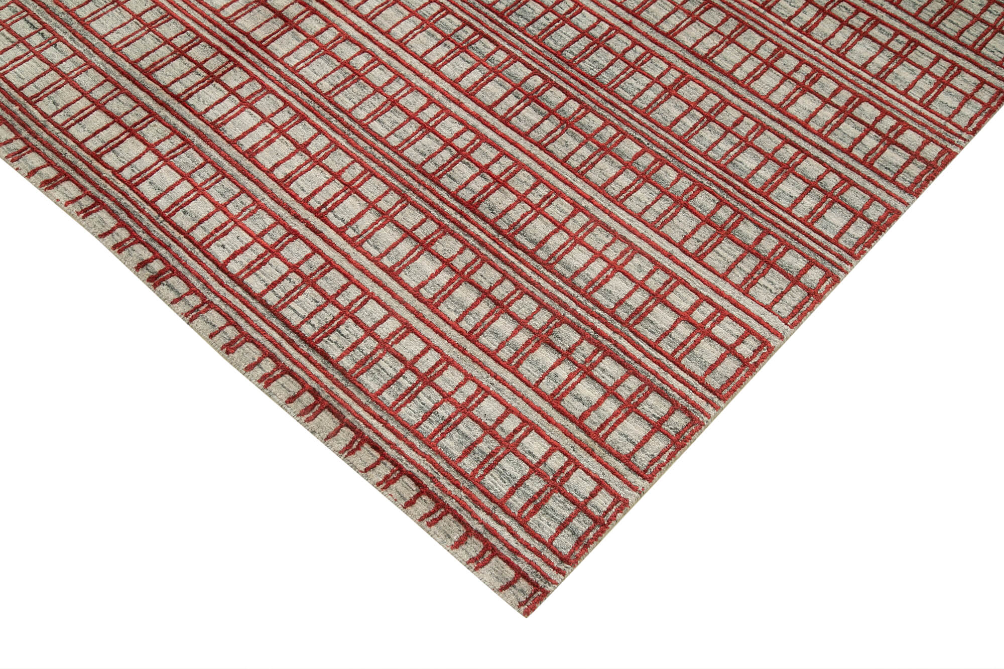 6 x 8 Red Moroccan Rug - 4715